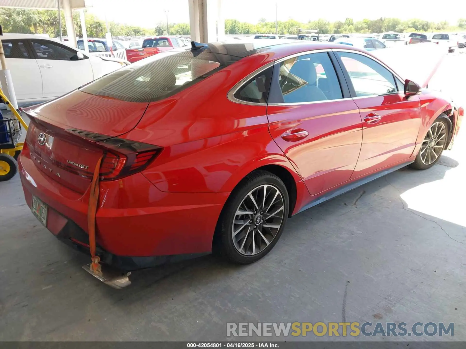 4 fotografías del automóvil dañado 5NPEH4J25MH110220 HYUNDAI SONATA 2021