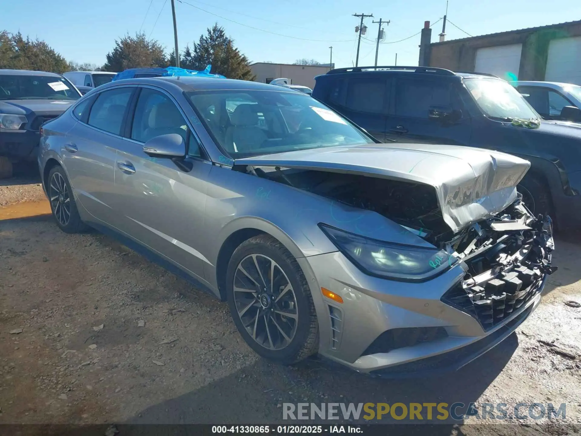 1 fotografías del automóvil dañado 5NPEH4J26MH066194 HYUNDAI SONATA 2021