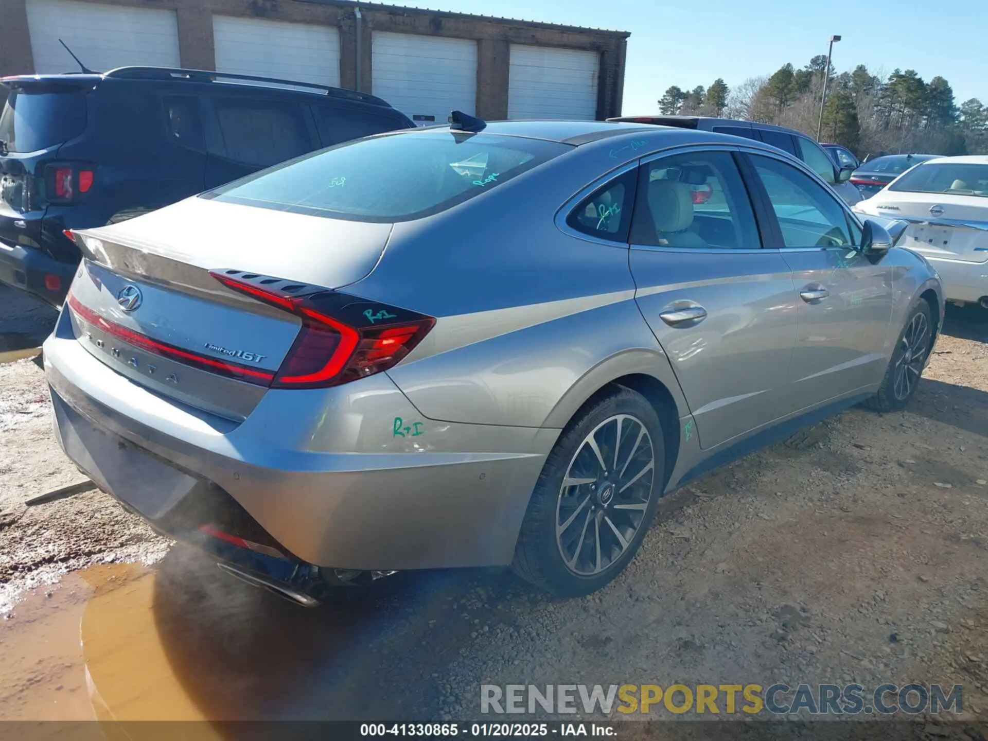 4 fotografías del automóvil dañado 5NPEH4J26MH066194 HYUNDAI SONATA 2021