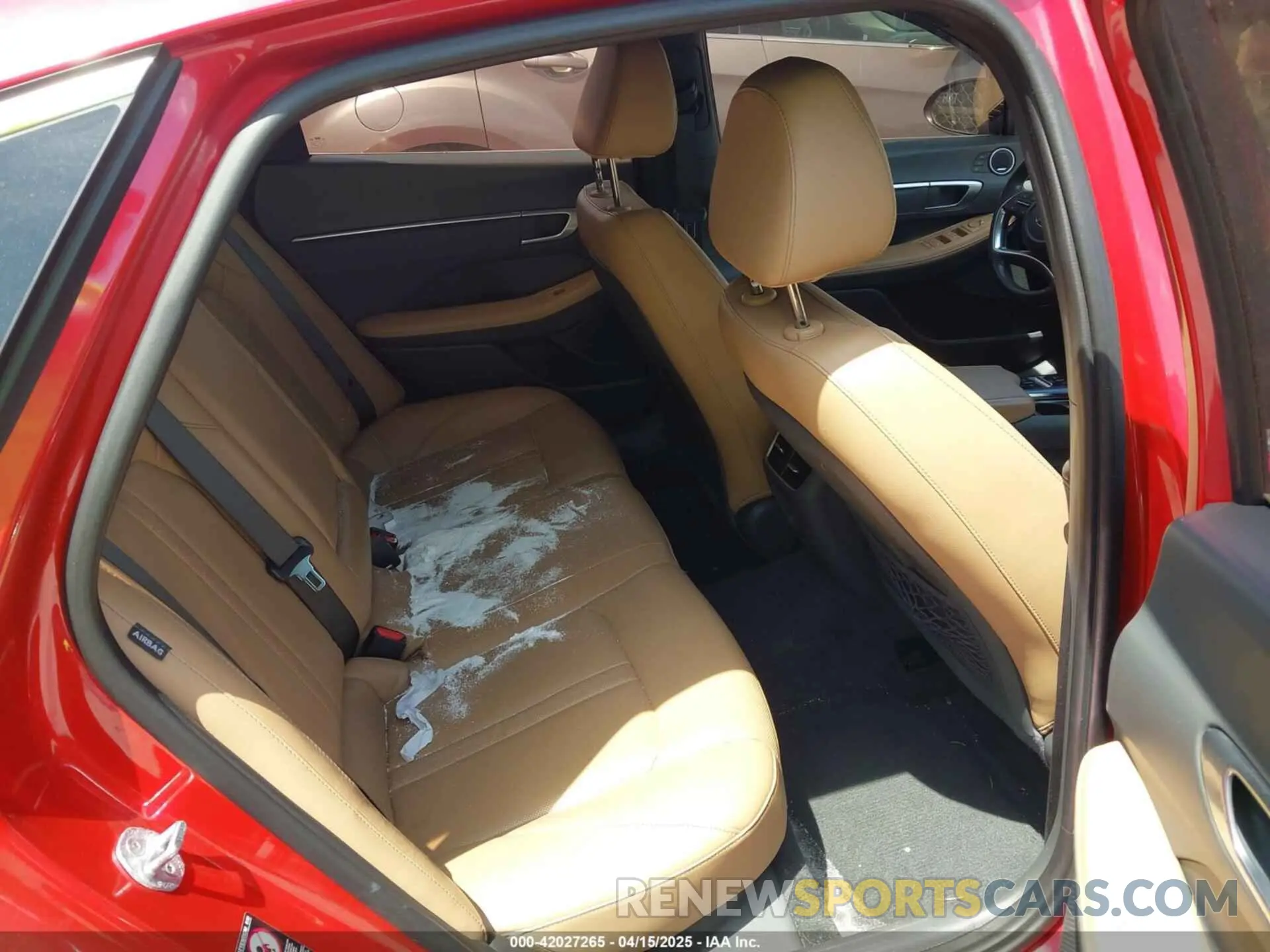 8 fotografías del automóvil dañado 5NPEH4J26MH083738 HYUNDAI SONATA 2021