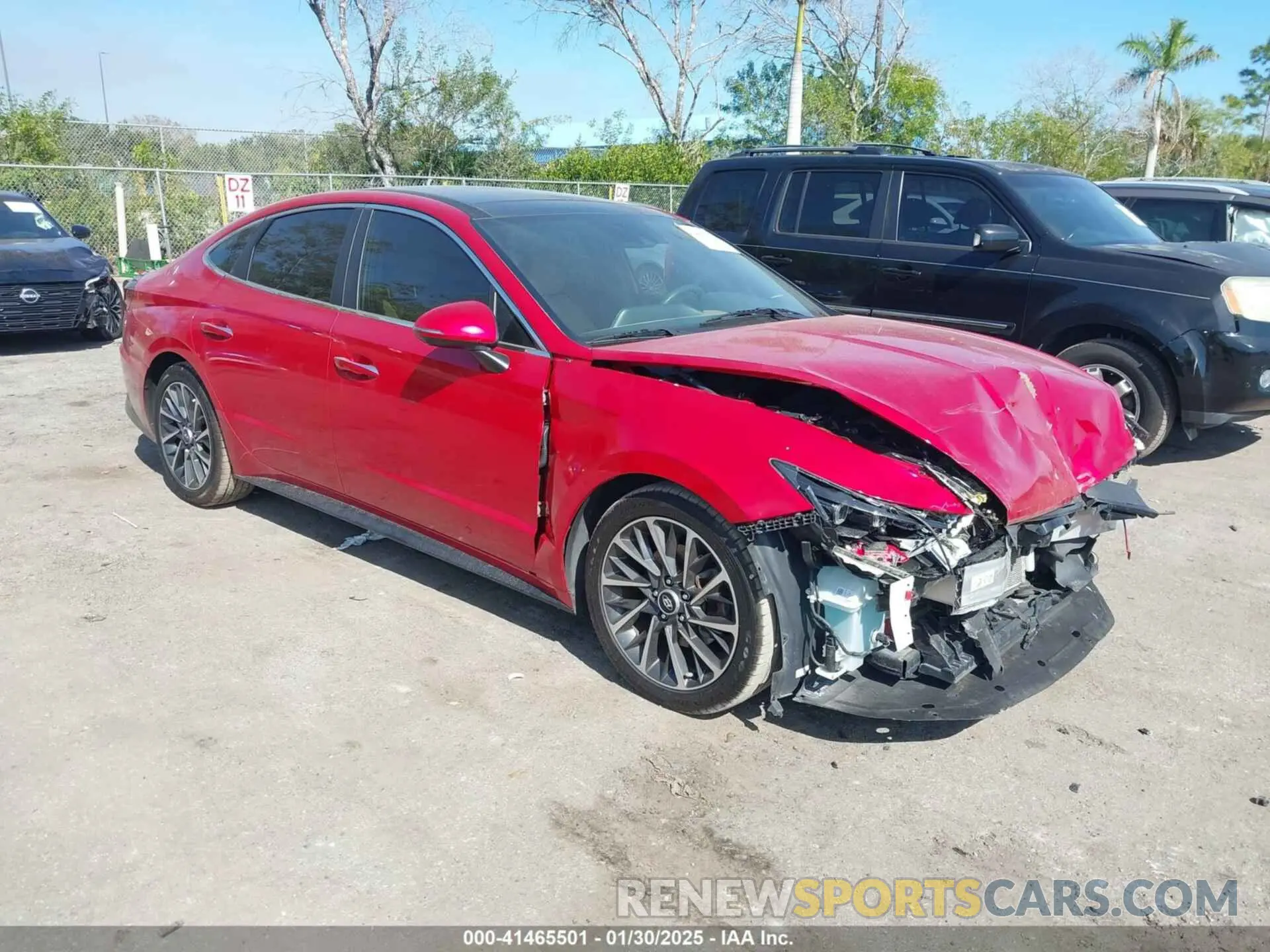 1 fotografías del automóvil dañado 5NPEH4J26MH104944 HYUNDAI SONATA 2021