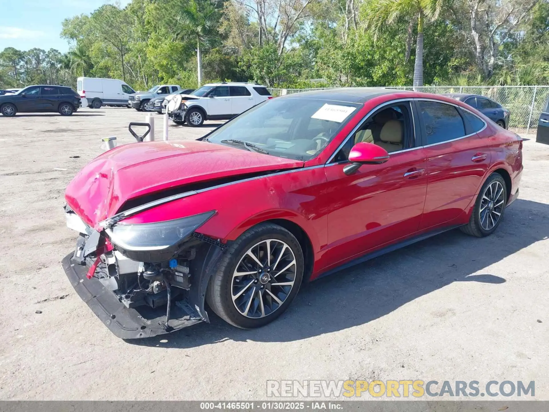 2 fotografías del automóvil dañado 5NPEH4J26MH104944 HYUNDAI SONATA 2021