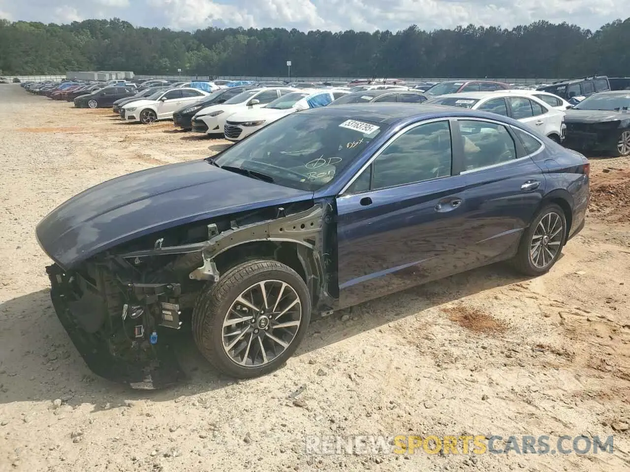 1 fotografías del automóvil dañado 5NPEH4J26MH118293 HYUNDAI SONATA 2021