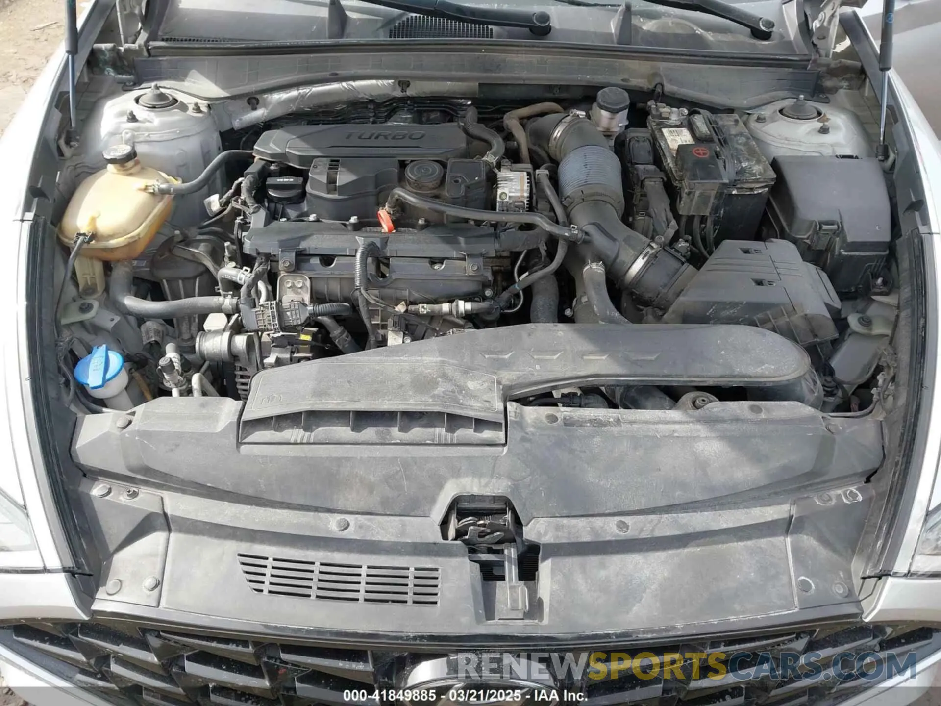 10 fotografías del automóvil dañado 5NPEH4J26MH123073 HYUNDAI SONATA 2021