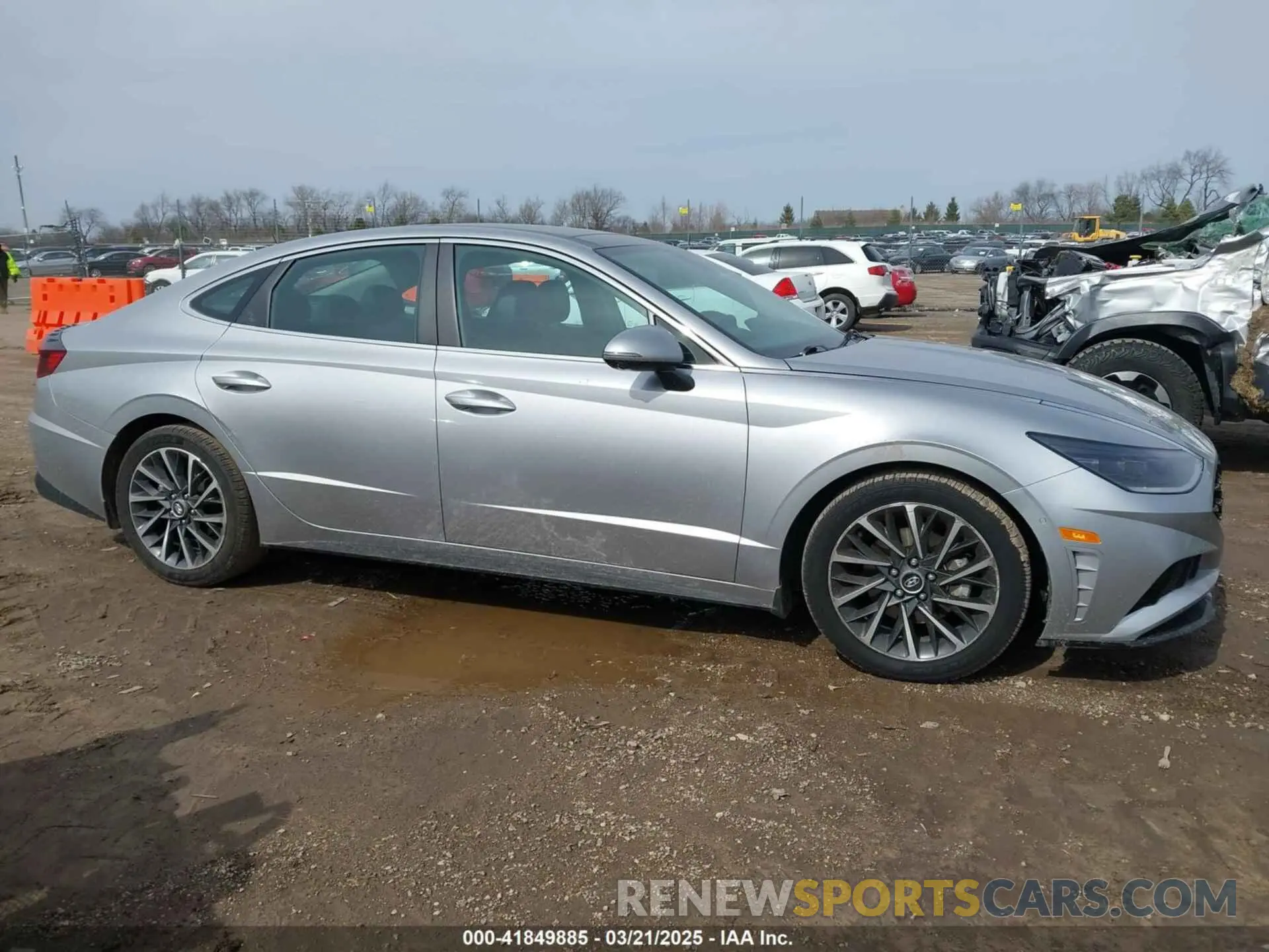 13 fotografías del automóvil dañado 5NPEH4J26MH123073 HYUNDAI SONATA 2021