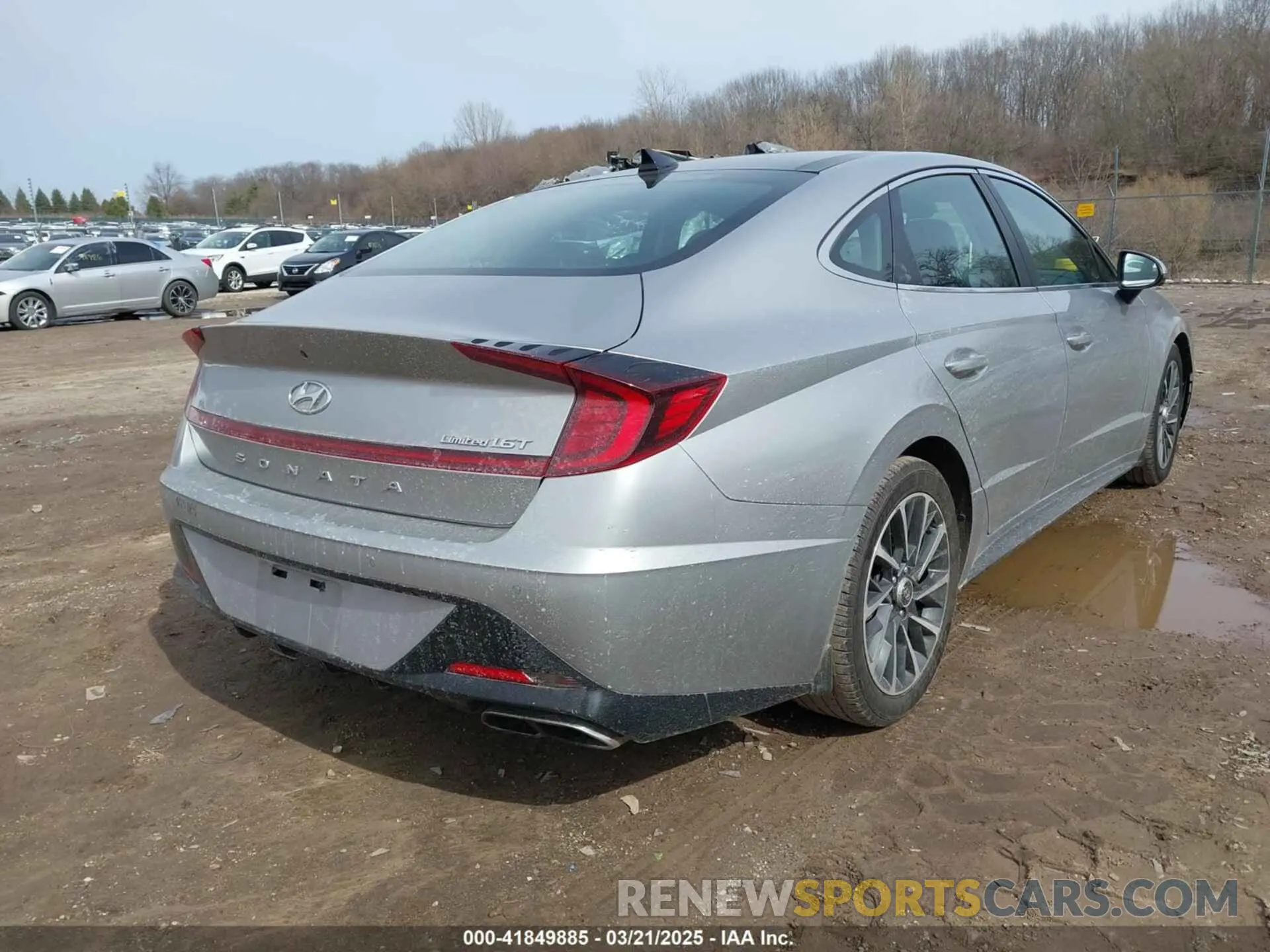 4 fotografías del automóvil dañado 5NPEH4J26MH123073 HYUNDAI SONATA 2021