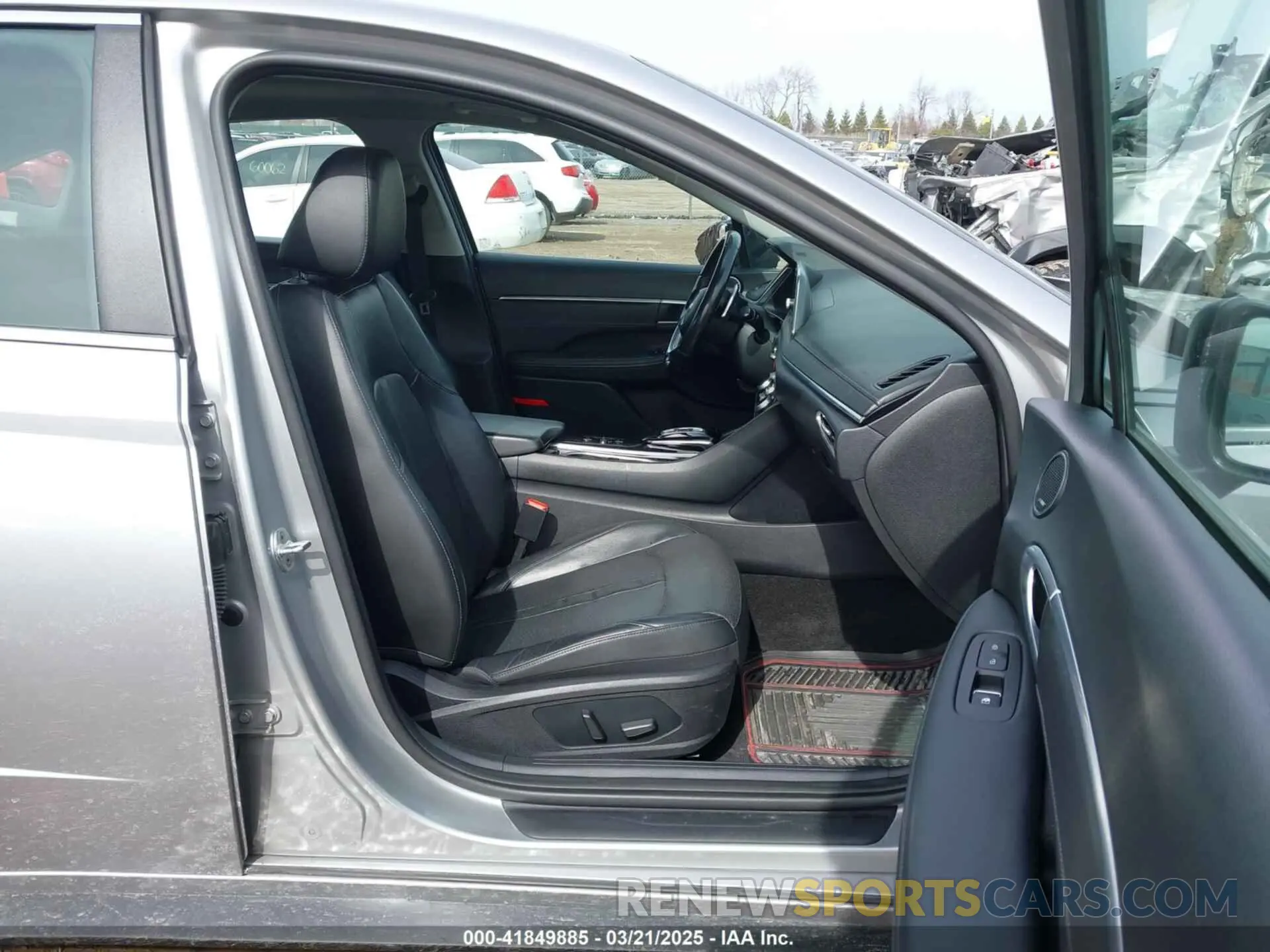 5 fotografías del automóvil dañado 5NPEH4J26MH123073 HYUNDAI SONATA 2021