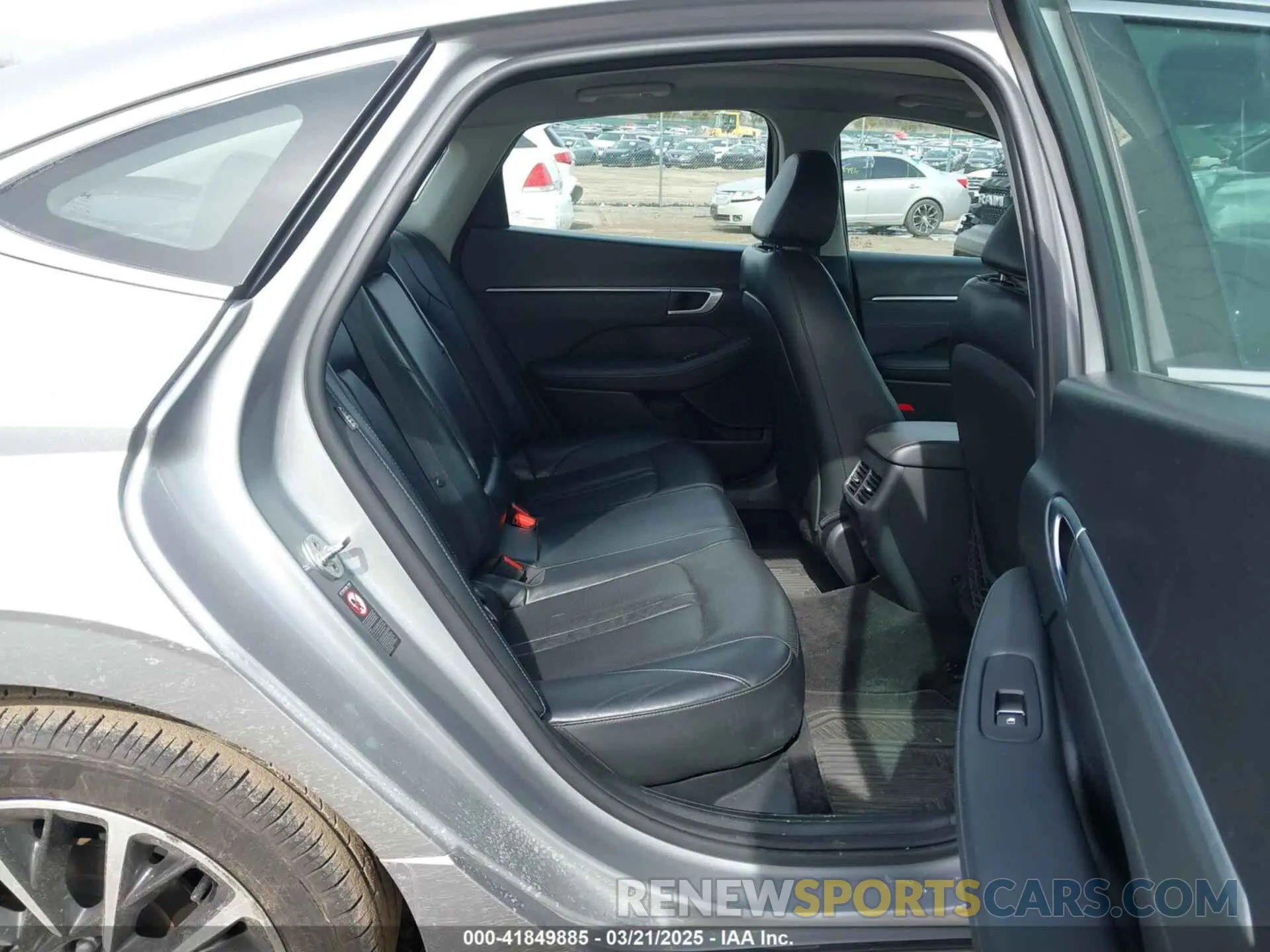 8 fotografías del automóvil dañado 5NPEH4J26MH123073 HYUNDAI SONATA 2021