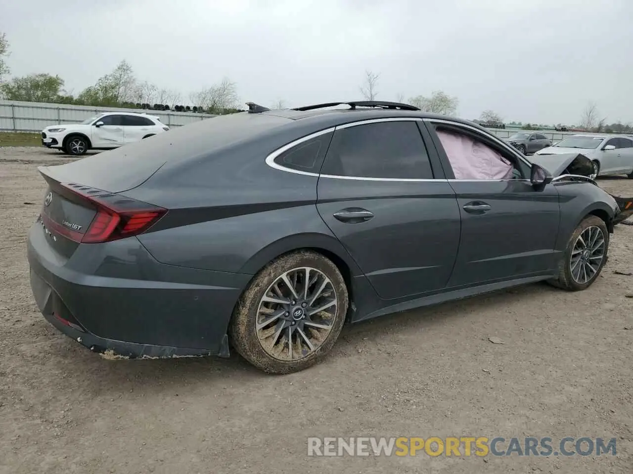 3 fotografías del automóvil dañado 5NPEH4J26MH130332 HYUNDAI SONATA 2021