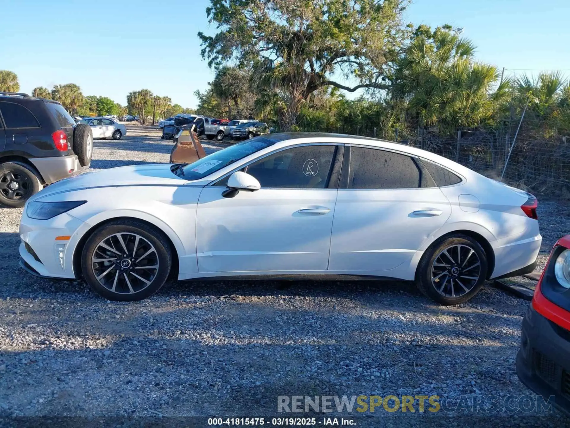 14 fotografías del automóvil dañado 5NPEH4J27MH076071 HYUNDAI SONATA 2021