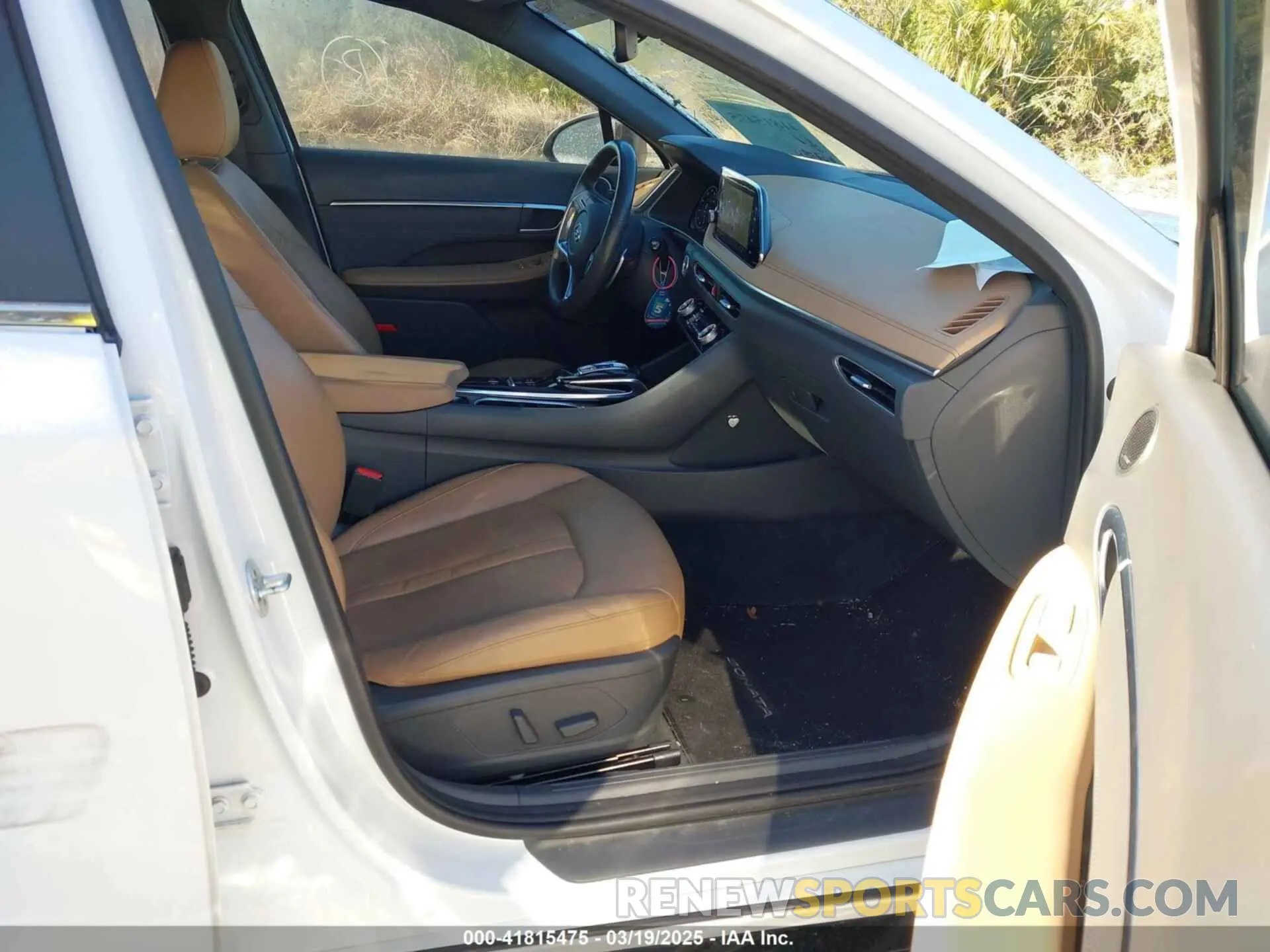 5 fotografías del automóvil dañado 5NPEH4J27MH076071 HYUNDAI SONATA 2021