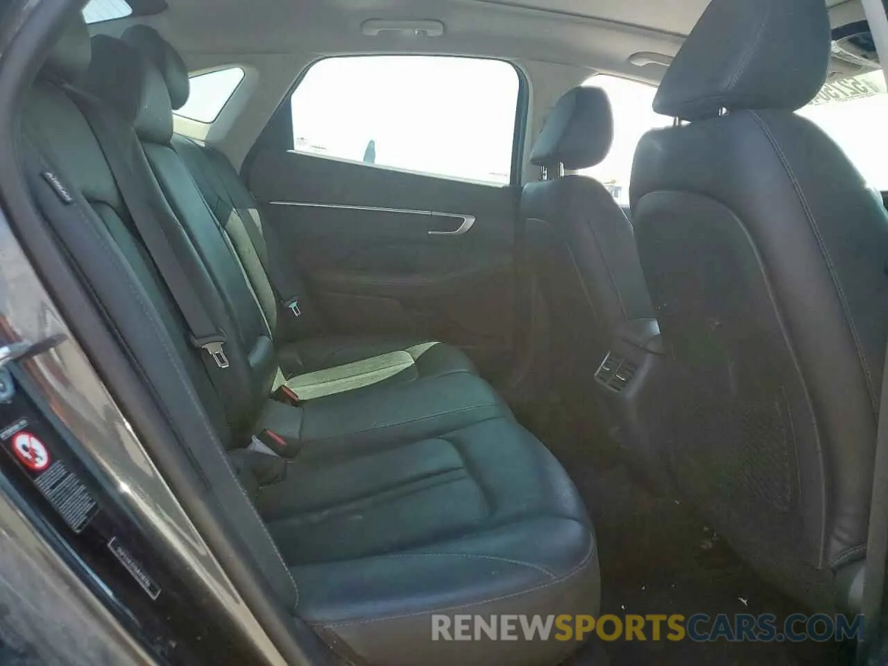 10 fotografías del automóvil dañado 5NPEH4J27MH118786 HYUNDAI SONATA 2021