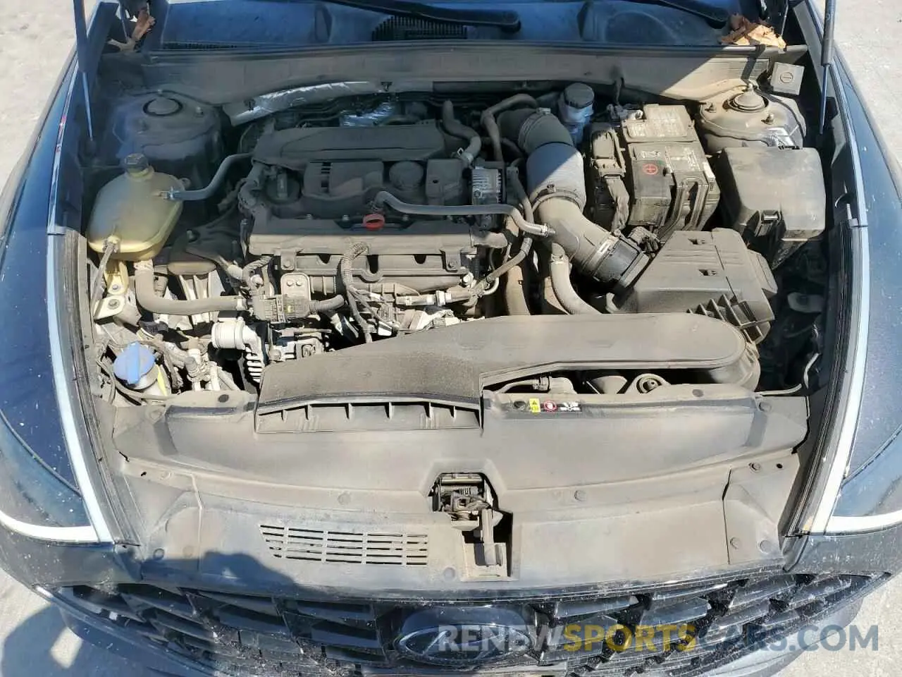 11 fotografías del automóvil dañado 5NPEH4J27MH118786 HYUNDAI SONATA 2021