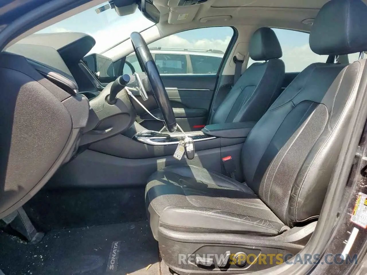 7 fotografías del automóvil dañado 5NPEH4J27MH118786 HYUNDAI SONATA 2021