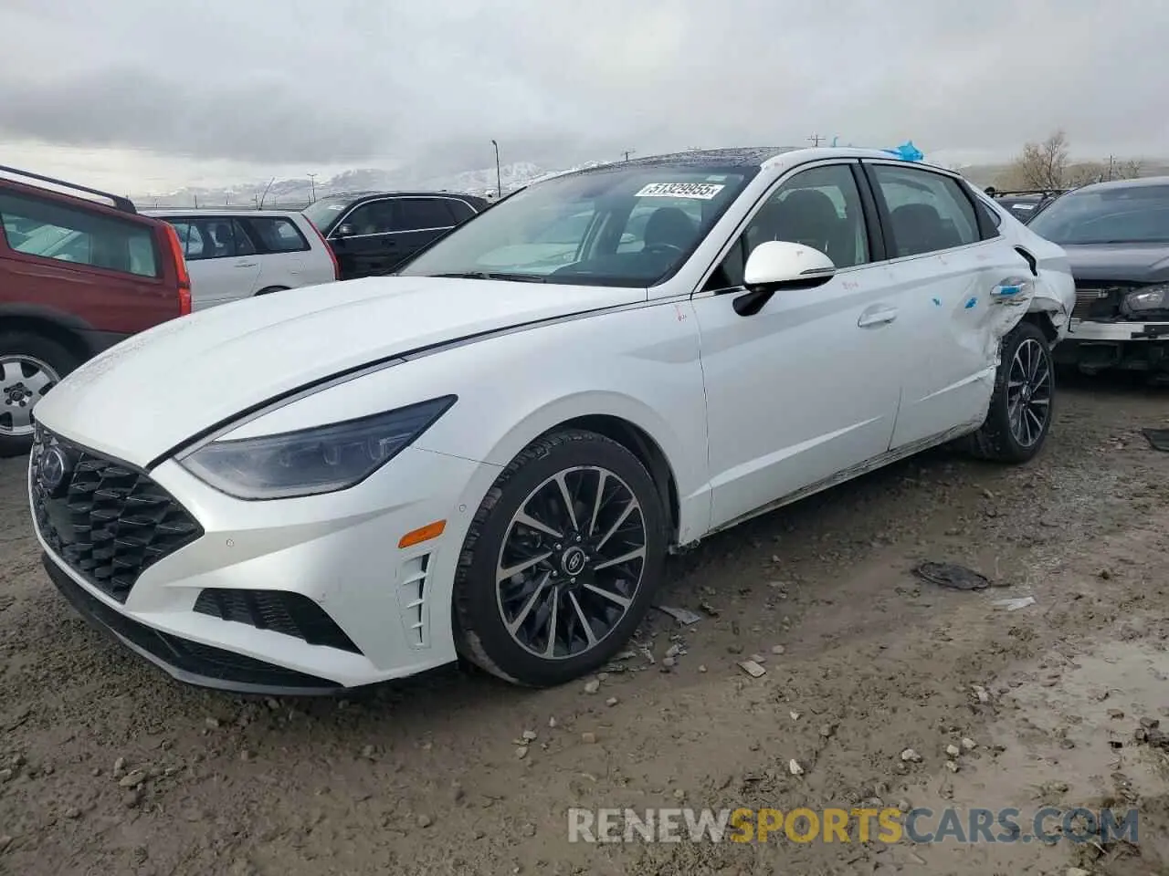 1 fotografías del automóvil dañado 5NPEH4J29MH082129 HYUNDAI SONATA 2021