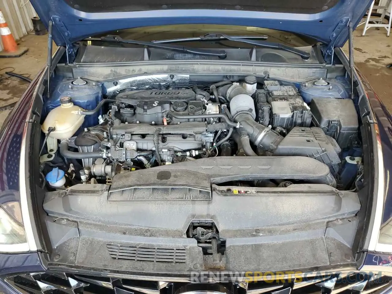 11 fotografías del automóvil dañado 5NPEH4J29MH106770 HYUNDAI SONATA 2021