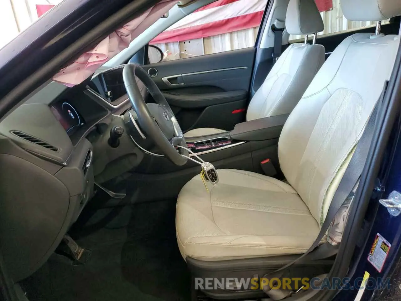 7 fotografías del automóvil dañado 5NPEH4J29MH106770 HYUNDAI SONATA 2021