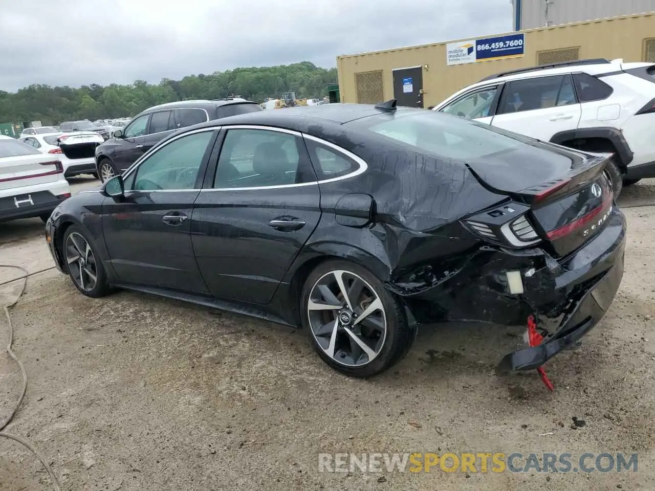 2 fotografías del automóvil dañado 5NPEJ4J20MH107391 HYUNDAI SONATA 2021