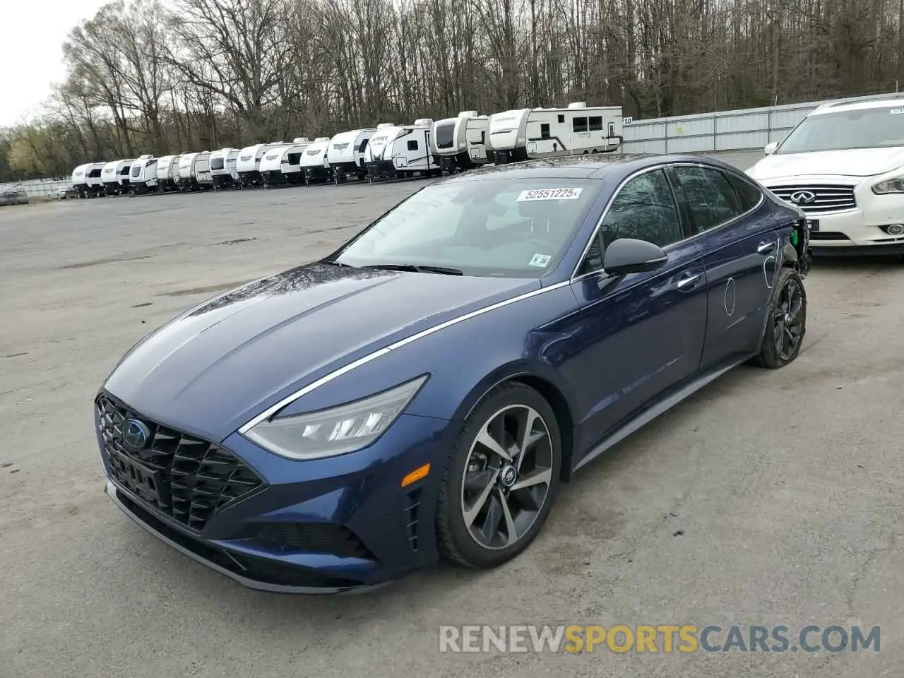 1 fotografías del automóvil dañado 5NPEJ4J20MH110100 HYUNDAI SONATA 2021