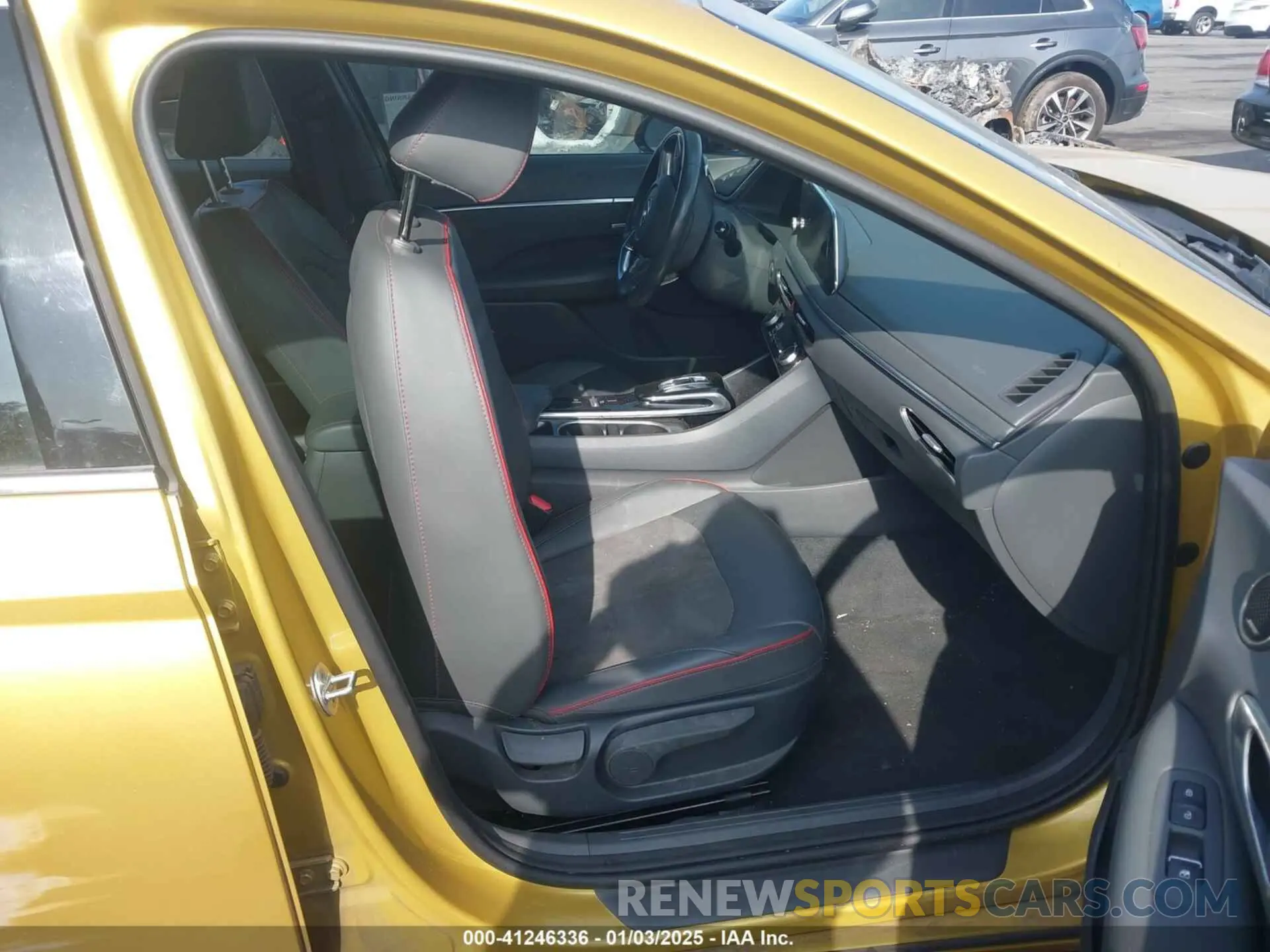 5 fotografías del automóvil dañado 5NPEJ4J21MH074465 HYUNDAI SONATA 2021
