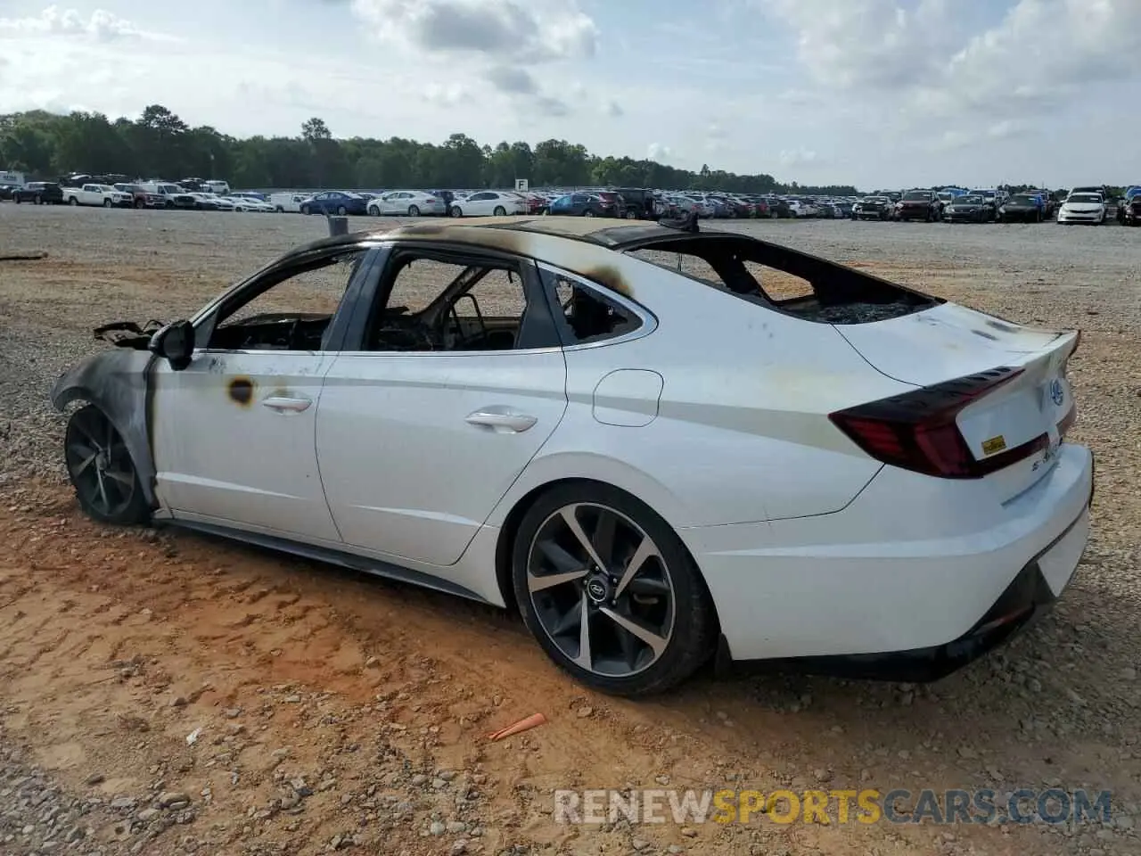 2 fotografías del automóvil dañado 5NPEJ4J21MH110932 HYUNDAI SONATA 2021