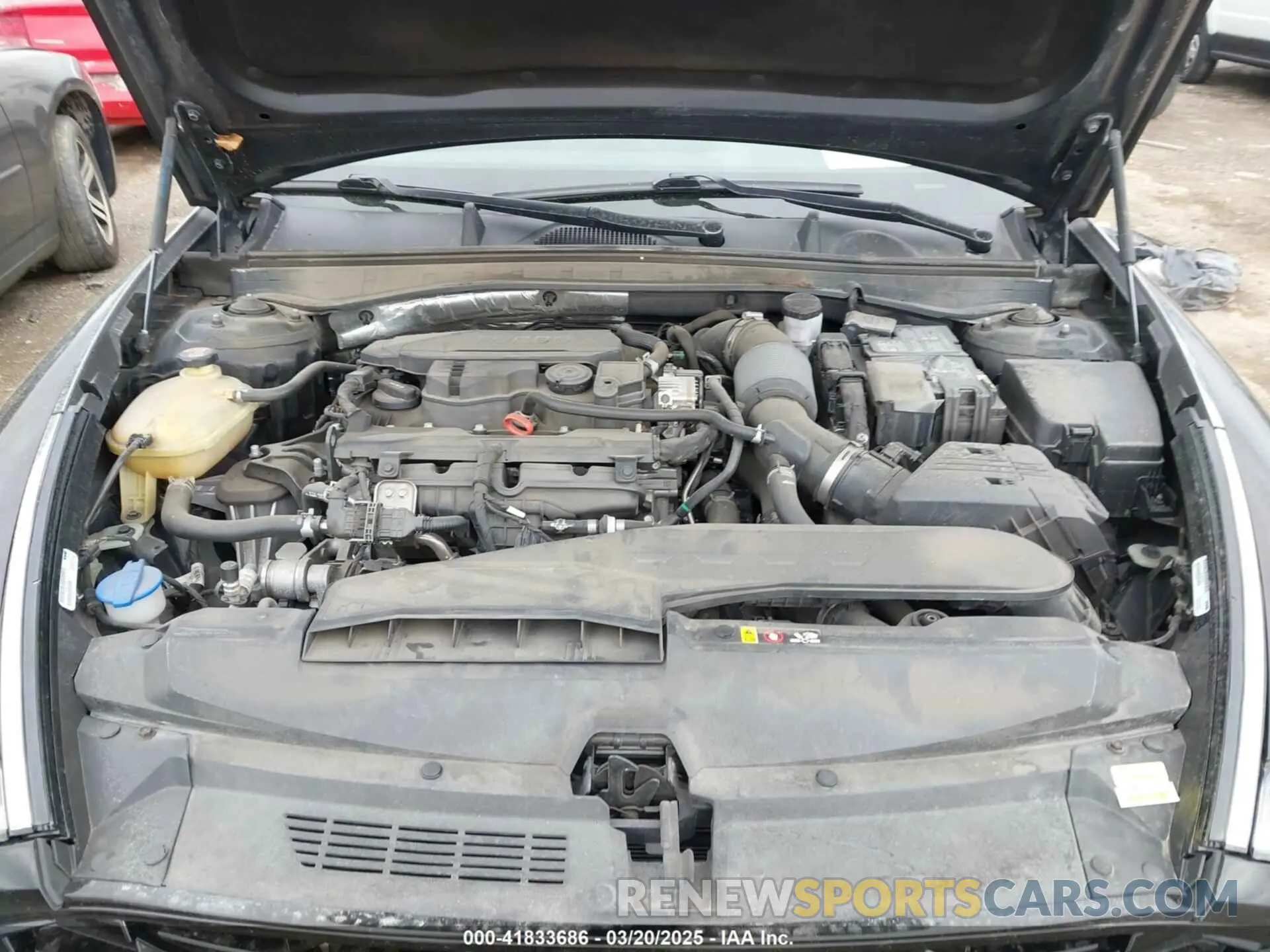 10 fotografías del automóvil dañado 5NPEJ4J21MH111126 HYUNDAI SONATA 2021