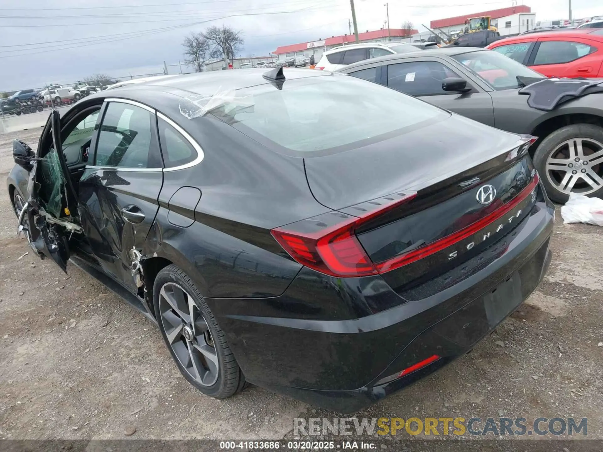 3 fotografías del automóvil dañado 5NPEJ4J21MH111126 HYUNDAI SONATA 2021