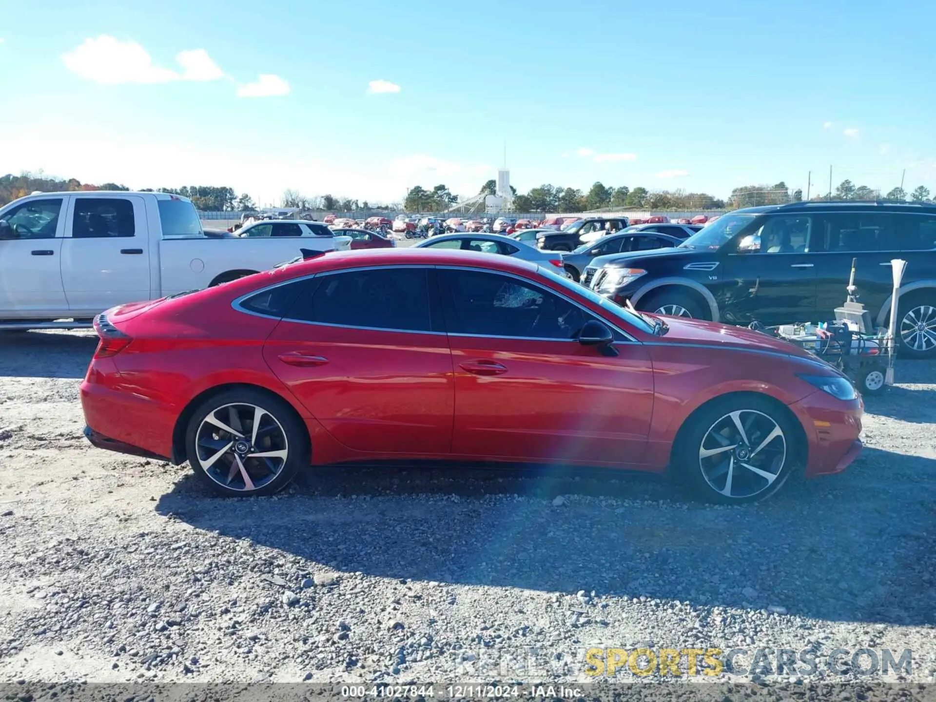 13 fotografías del automóvil dañado 5NPEJ4J22MH084616 HYUNDAI SONATA 2021
