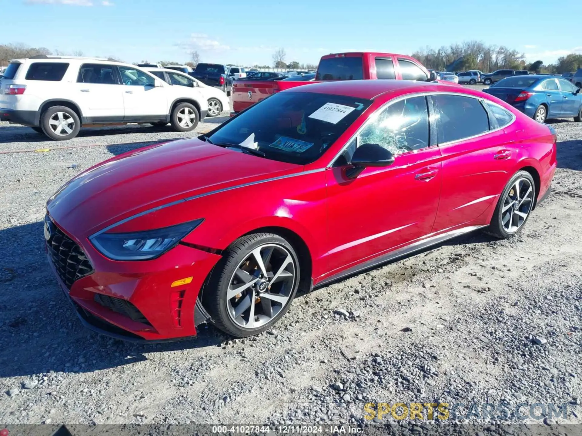 2 fotografías del automóvil dañado 5NPEJ4J22MH084616 HYUNDAI SONATA 2021