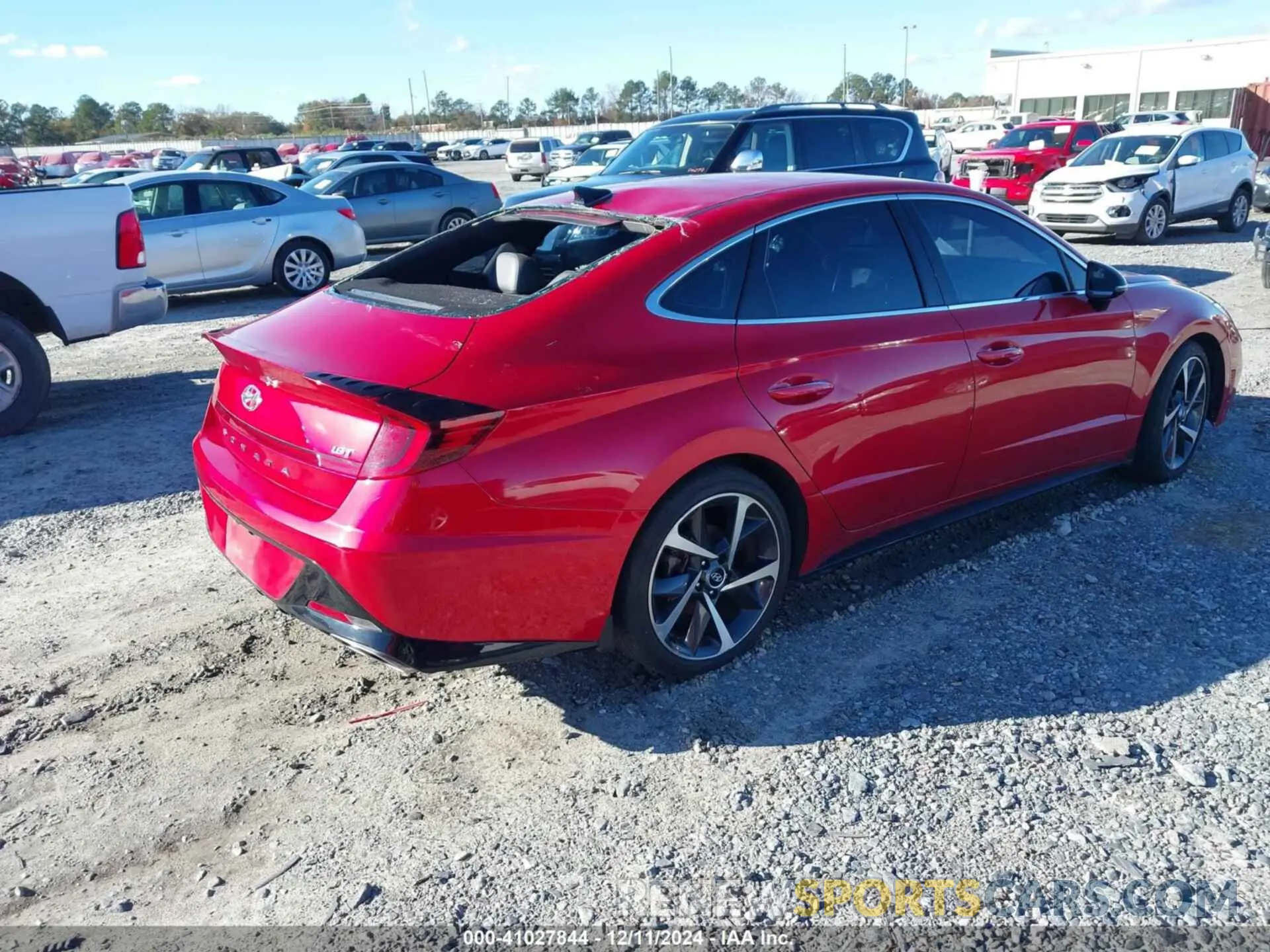 4 fotografías del automóvil dañado 5NPEJ4J22MH084616 HYUNDAI SONATA 2021