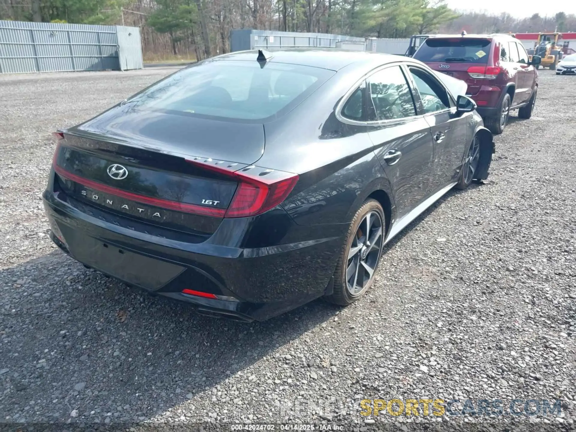 4 fotografías del automóvil dañado 5NPEJ4J22MH087242 HYUNDAI SONATA 2021