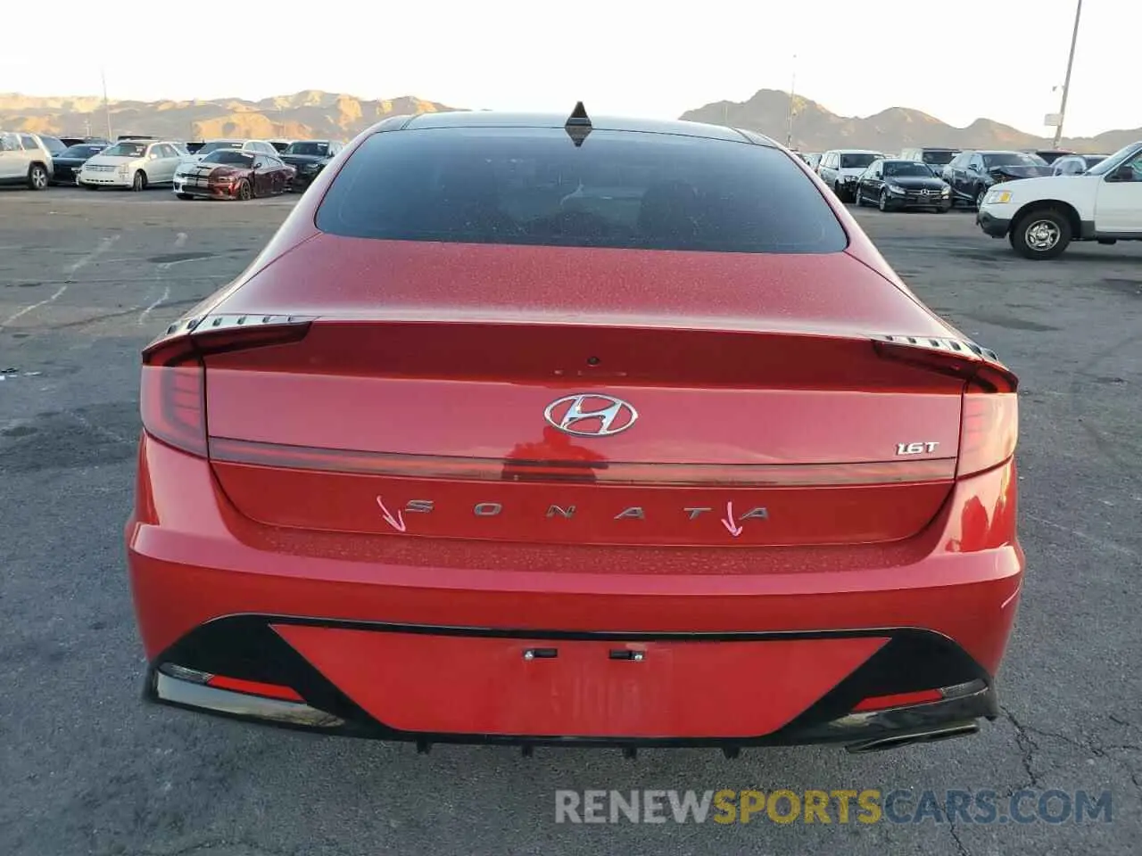 6 fotografías del automóvil dañado 5NPEJ4J22MH103617 HYUNDAI SONATA 2021