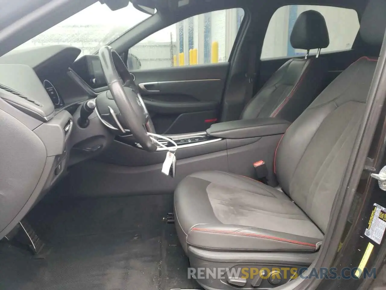 7 fotografías del automóvil dañado 5NPEJ4J22MH120806 HYUNDAI SONATA 2021