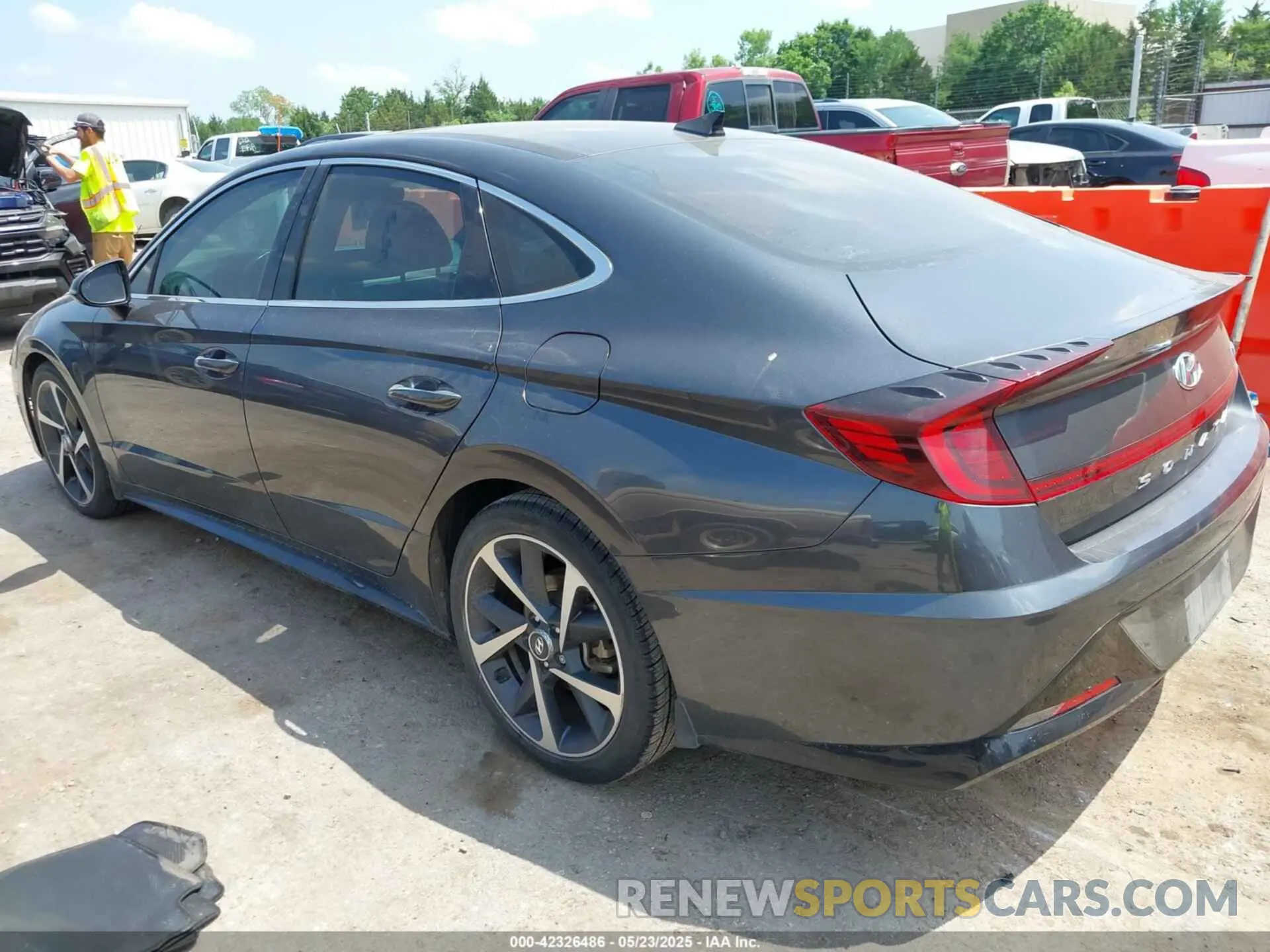 3 fotografías del automóvil dañado 5NPEJ4J23MH085726 HYUNDAI SONATA 2021