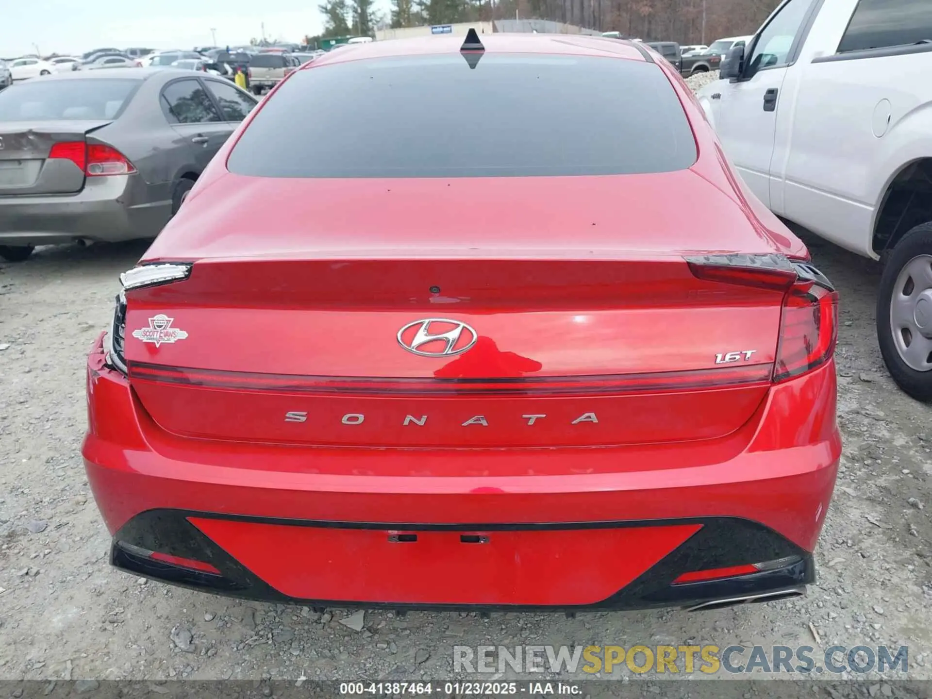 16 fotografías del automóvil dañado 5NPEJ4J23MH087590 HYUNDAI SONATA 2021