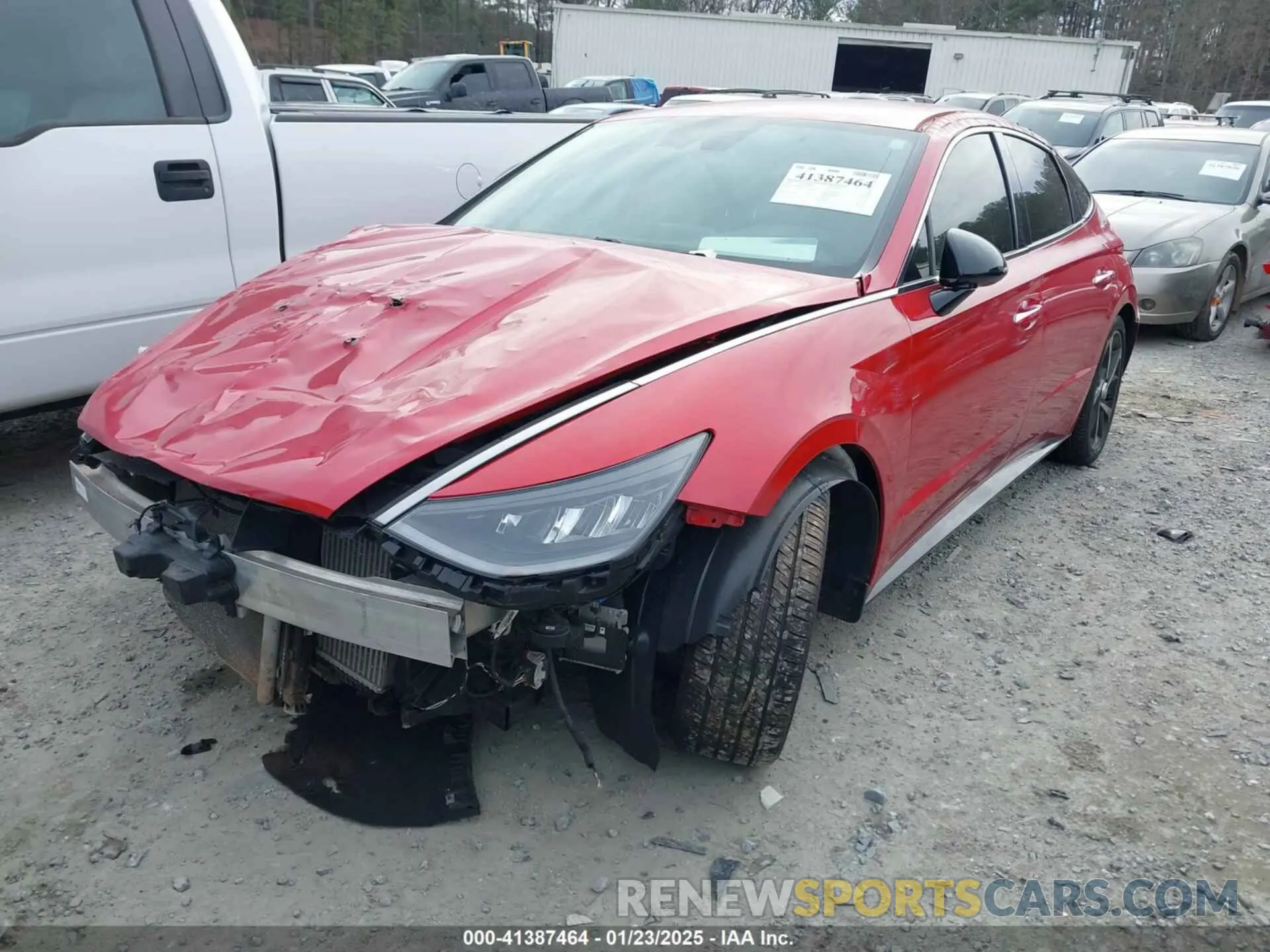 2 fotografías del automóvil dañado 5NPEJ4J23MH087590 HYUNDAI SONATA 2021