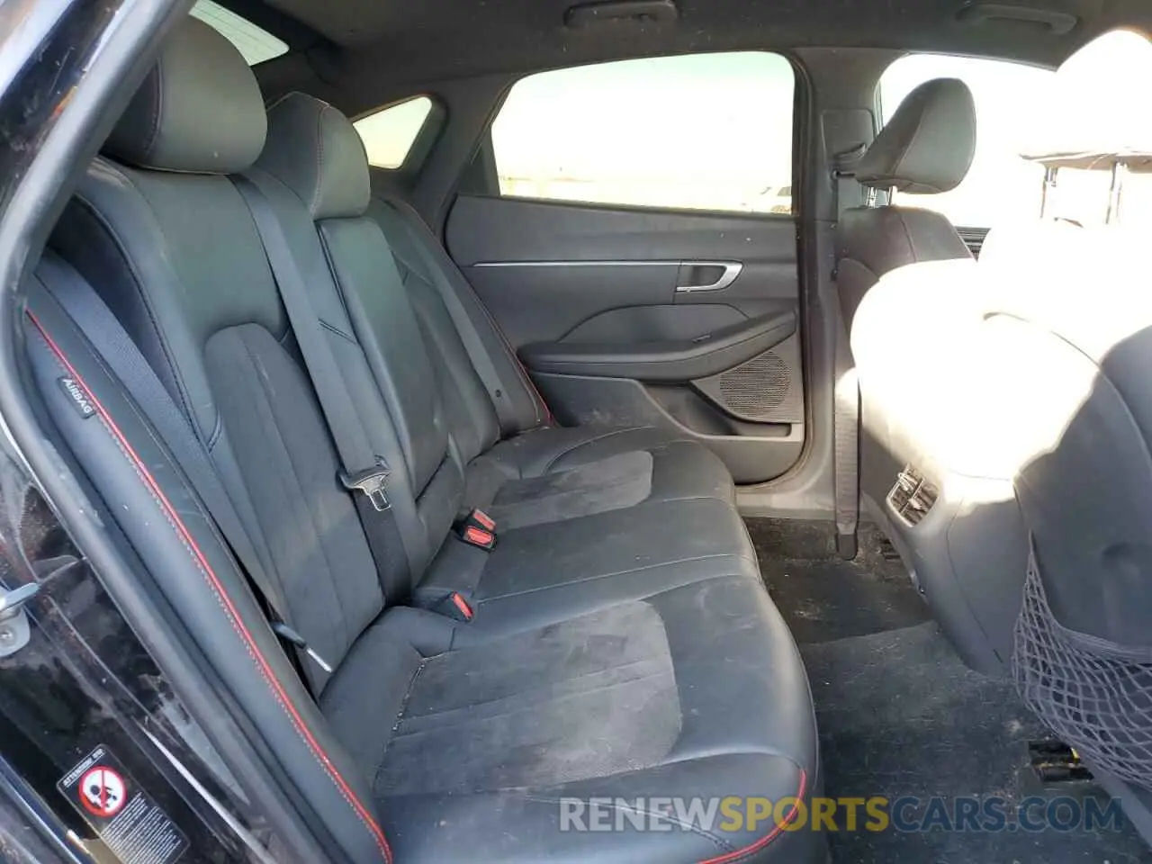 10 fotografías del automóvil dañado 5NPEJ4J24MH064786 HYUNDAI SONATA 2021