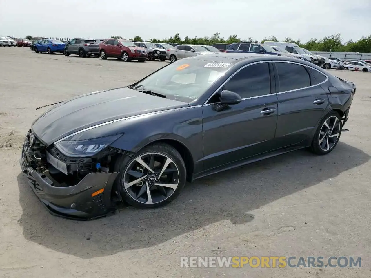 1 fotografías del automóvil dañado 5NPEJ4J24MH086304 HYUNDAI SONATA 2021