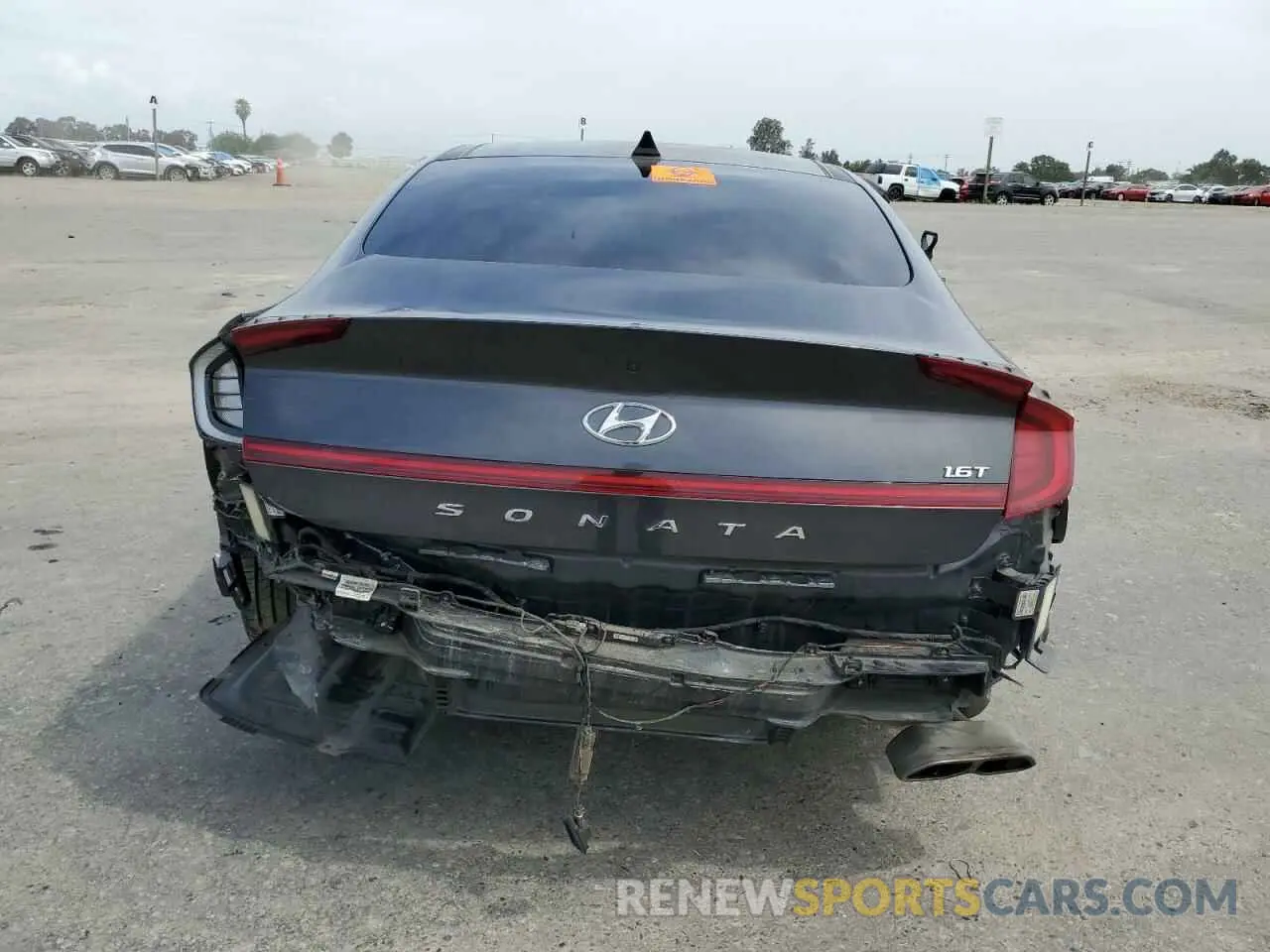 6 fotografías del automóvil dañado 5NPEJ4J24MH086304 HYUNDAI SONATA 2021
