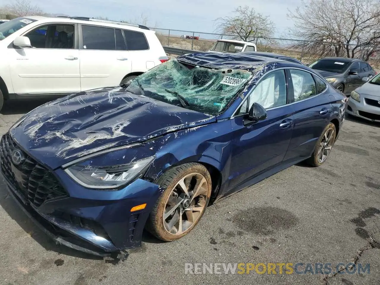 1 fotografías del automóvil dañado 5NPEJ4J24MH099022 HYUNDAI SONATA 2021