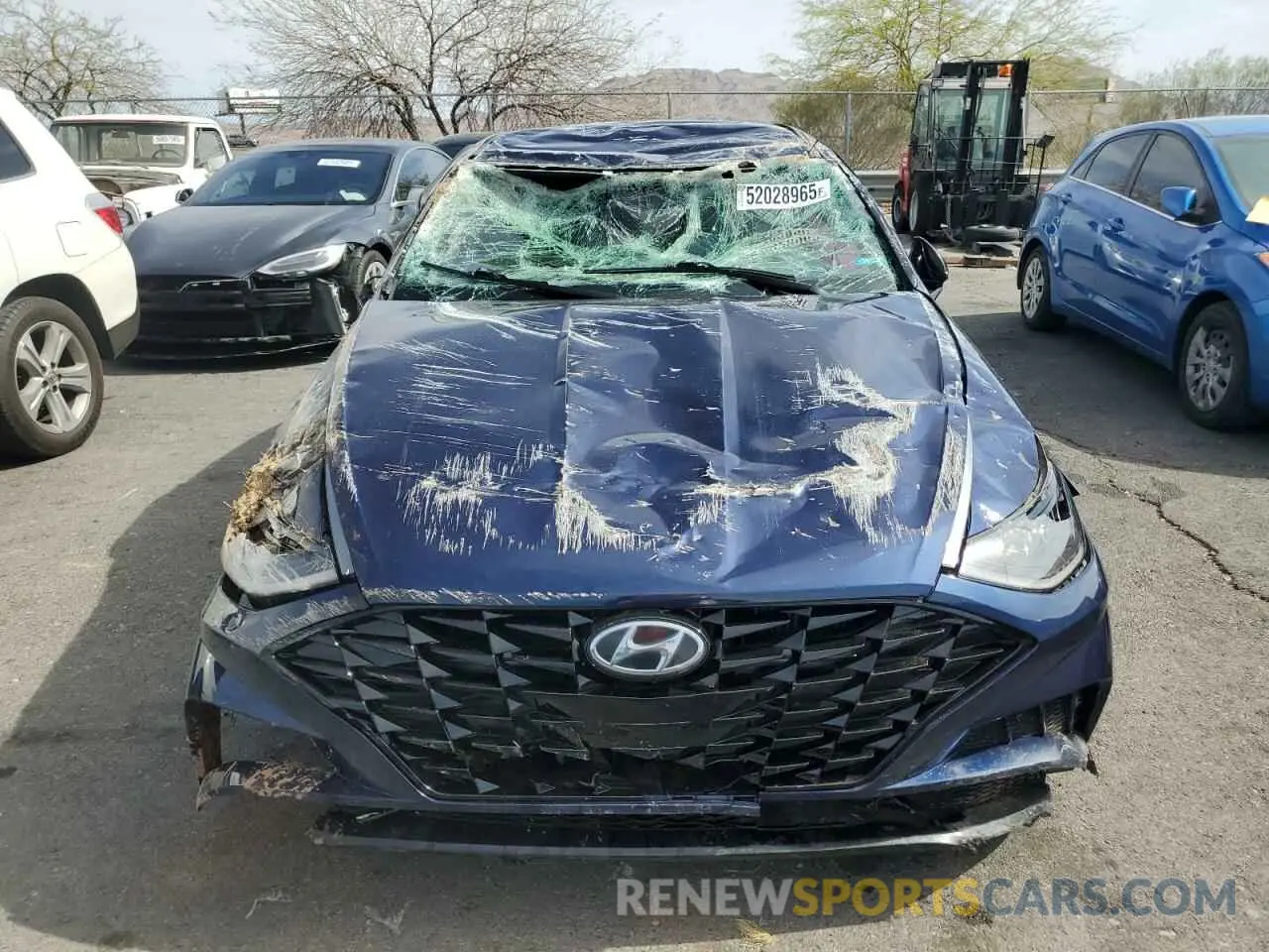 5 fotografías del automóvil dañado 5NPEJ4J24MH099022 HYUNDAI SONATA 2021