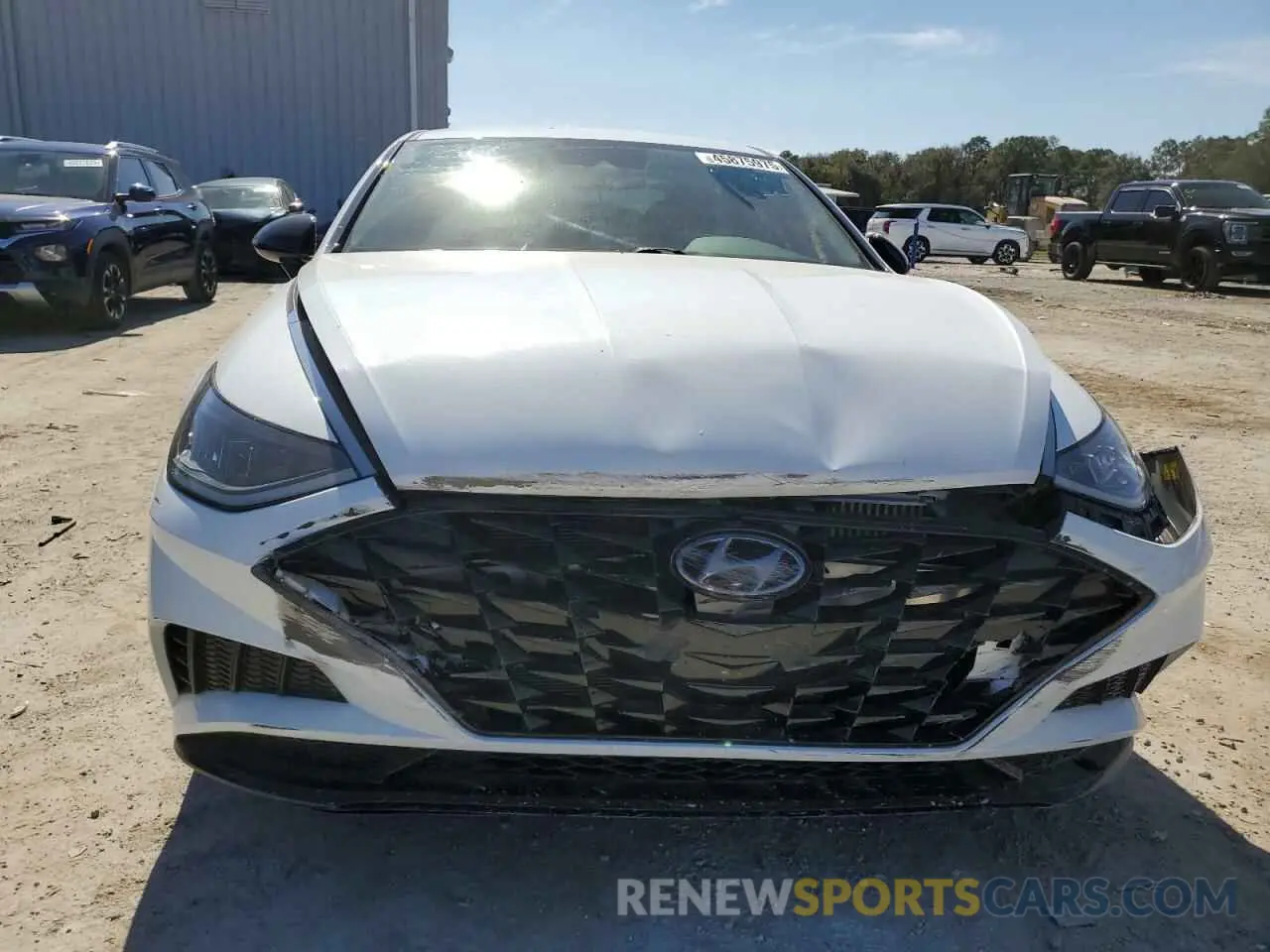 5 fotografías del automóvil dañado 5NPEJ4J25MH107998 HYUNDAI SONATA 2021