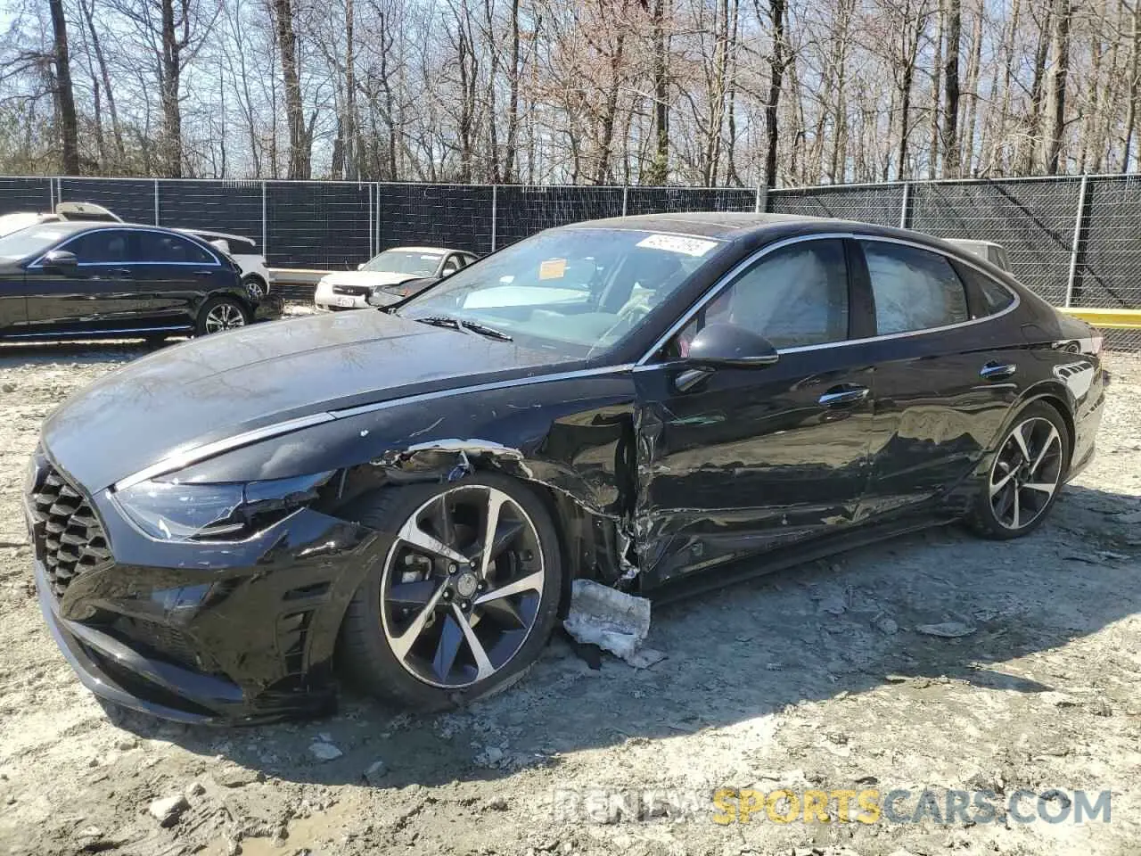 1 fotografías del automóvil dañado 5NPEJ4J25MH132299 HYUNDAI SONATA 2021