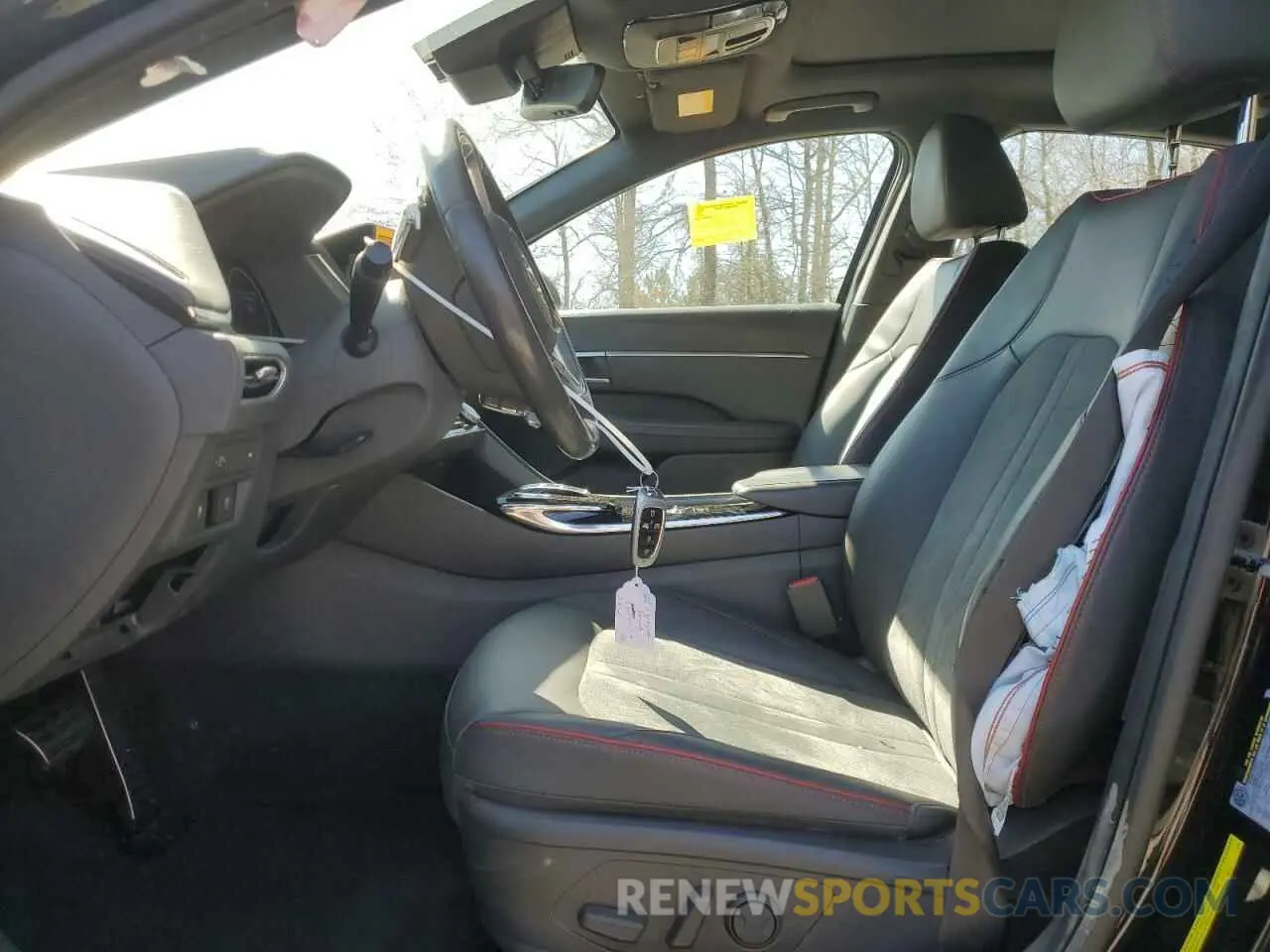 7 fotografías del automóvil dañado 5NPEJ4J25MH132299 HYUNDAI SONATA 2021