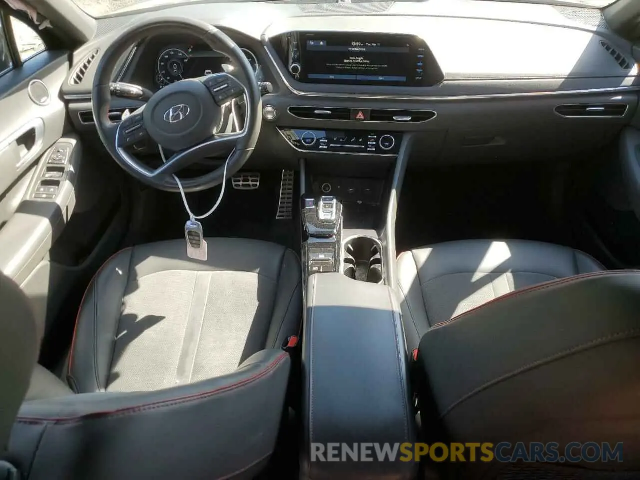 8 fotografías del automóvil dañado 5NPEJ4J25MH132299 HYUNDAI SONATA 2021