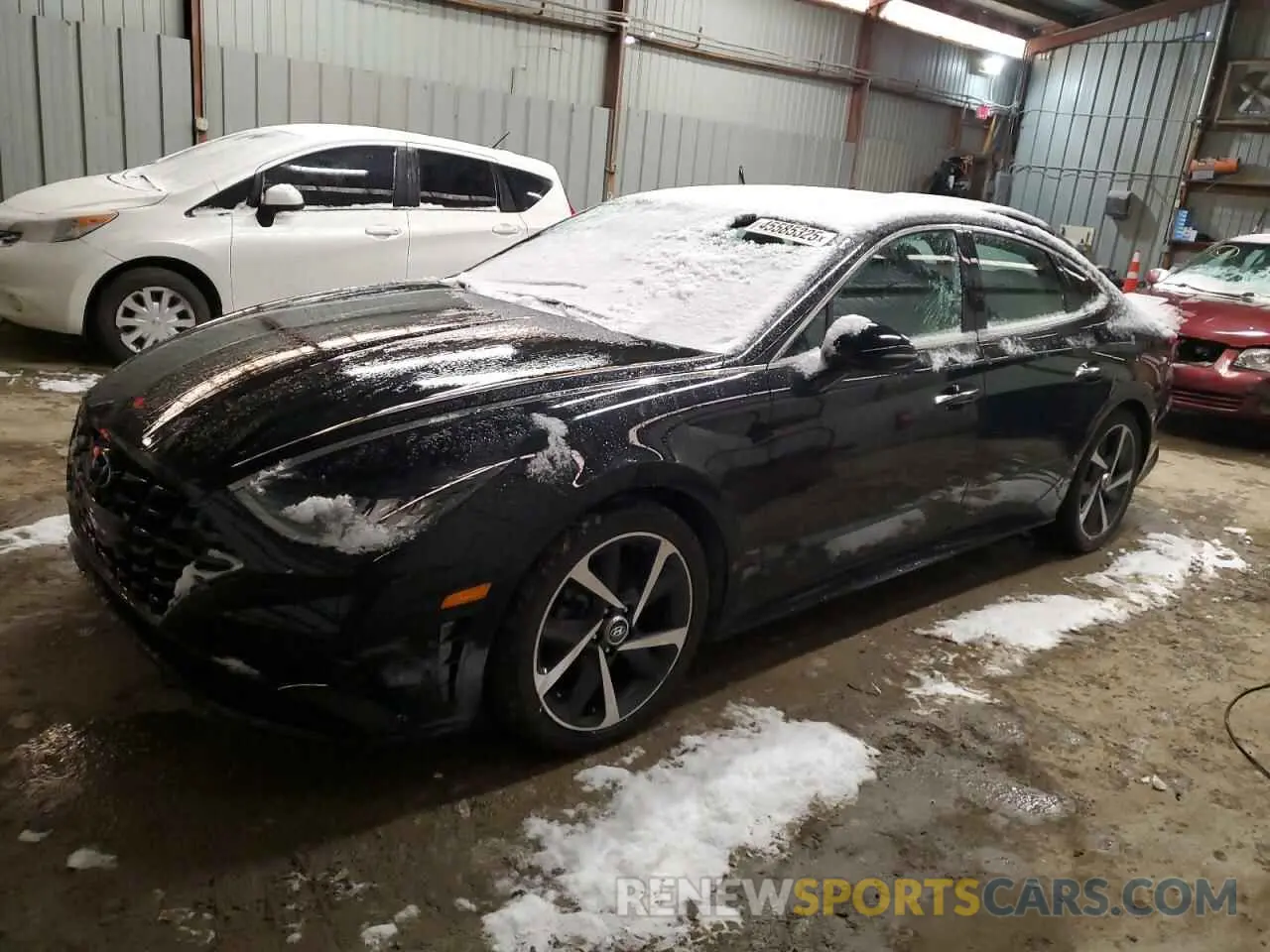 1 fotografías del automóvil dañado 5NPEJ4J26MH062604 HYUNDAI SONATA 2021