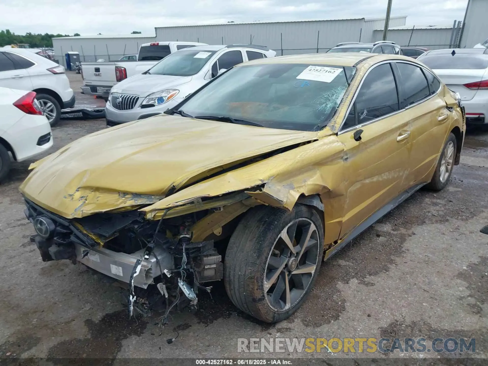2 fotografías del automóvil dañado 5NPEJ4J27MH068847 HYUNDAI SONATA 2021