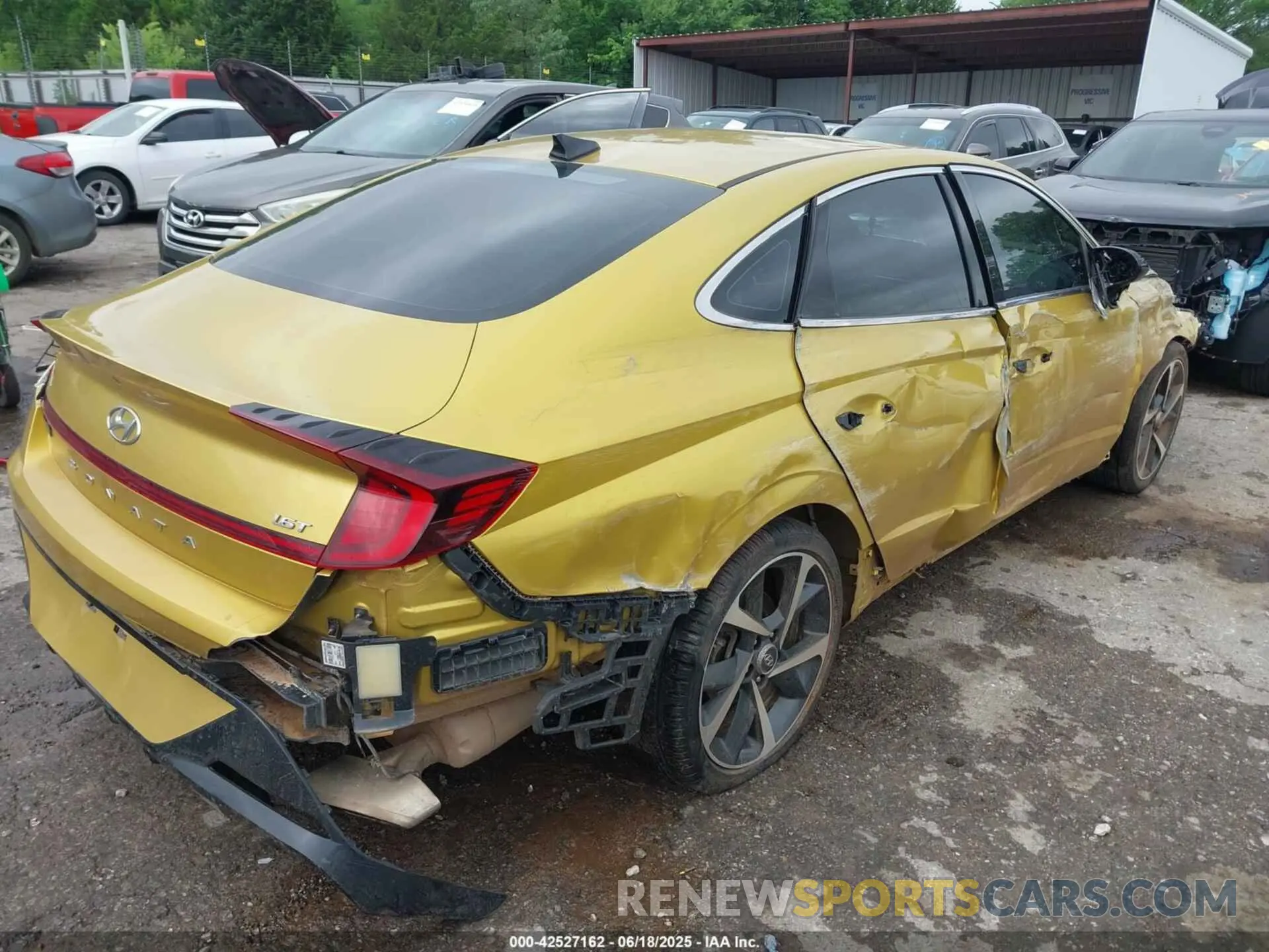 4 fotografías del automóvil dañado 5NPEJ4J27MH068847 HYUNDAI SONATA 2021