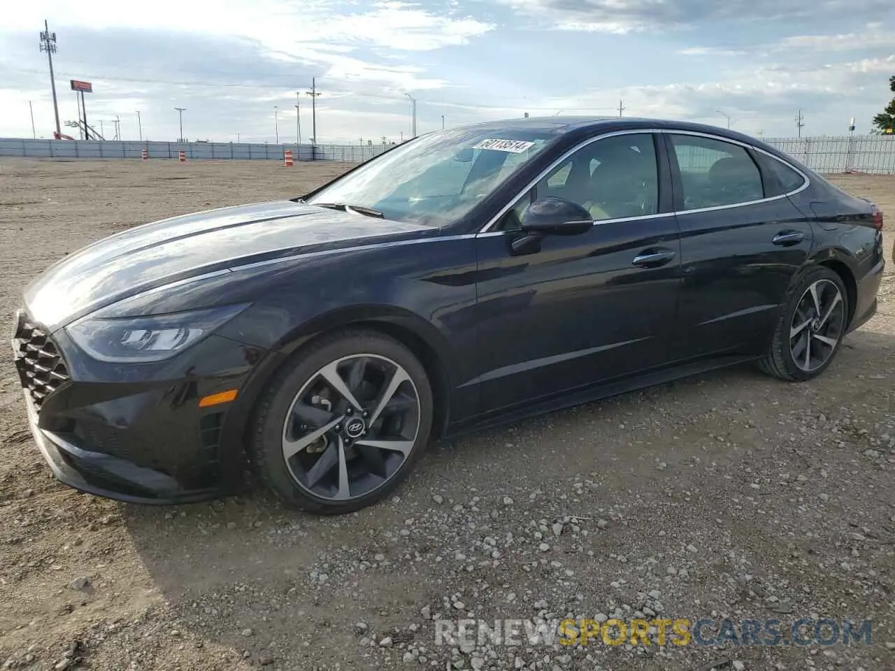 1 fotografías del automóvil dañado 5NPEJ4J27MH124513 HYUNDAI SONATA 2021