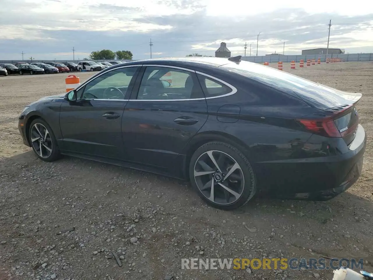 2 fotografías del automóvil dañado 5NPEJ4J27MH124513 HYUNDAI SONATA 2021